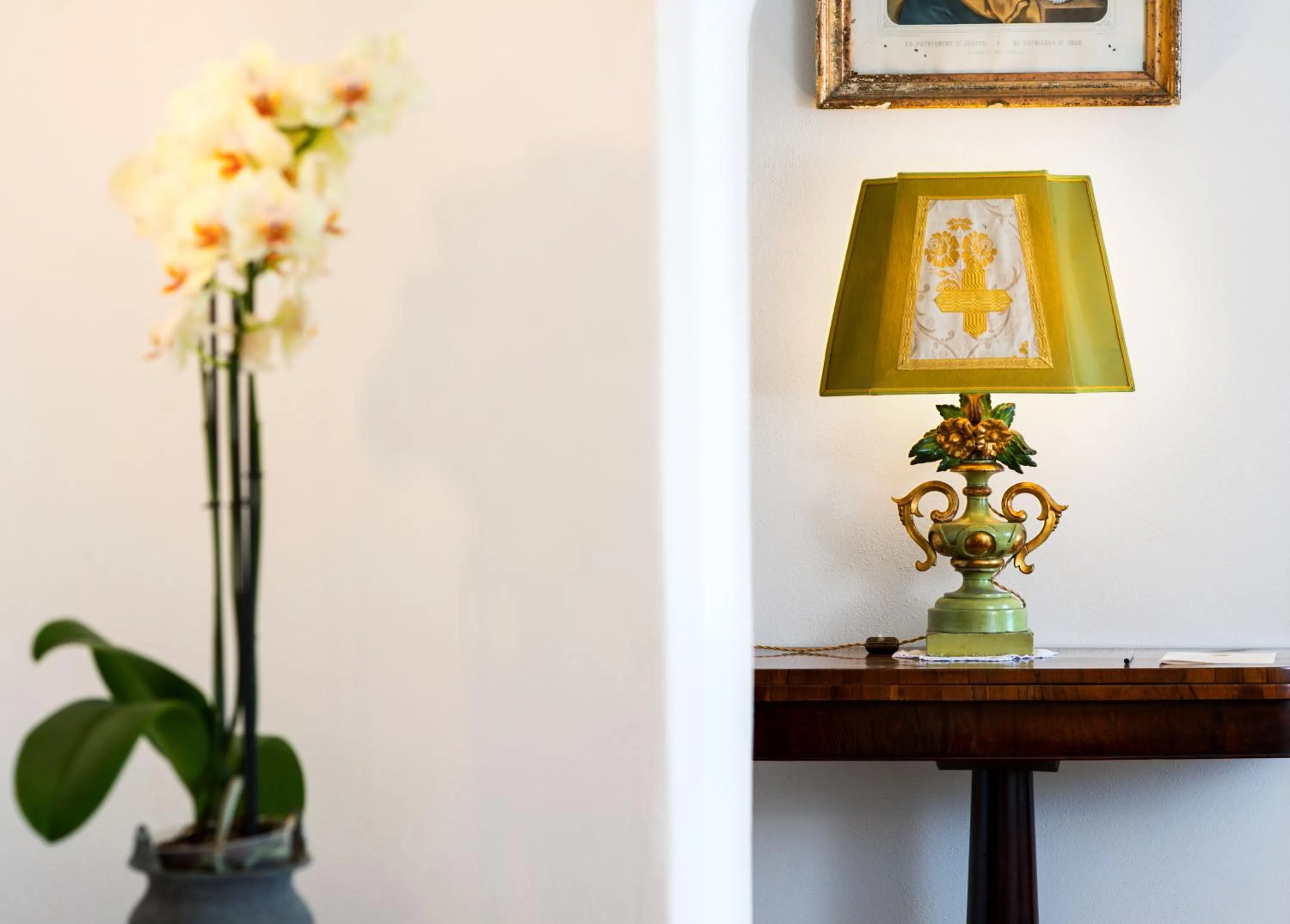 Decorative detail in Badia Santa Maria de' Olearia