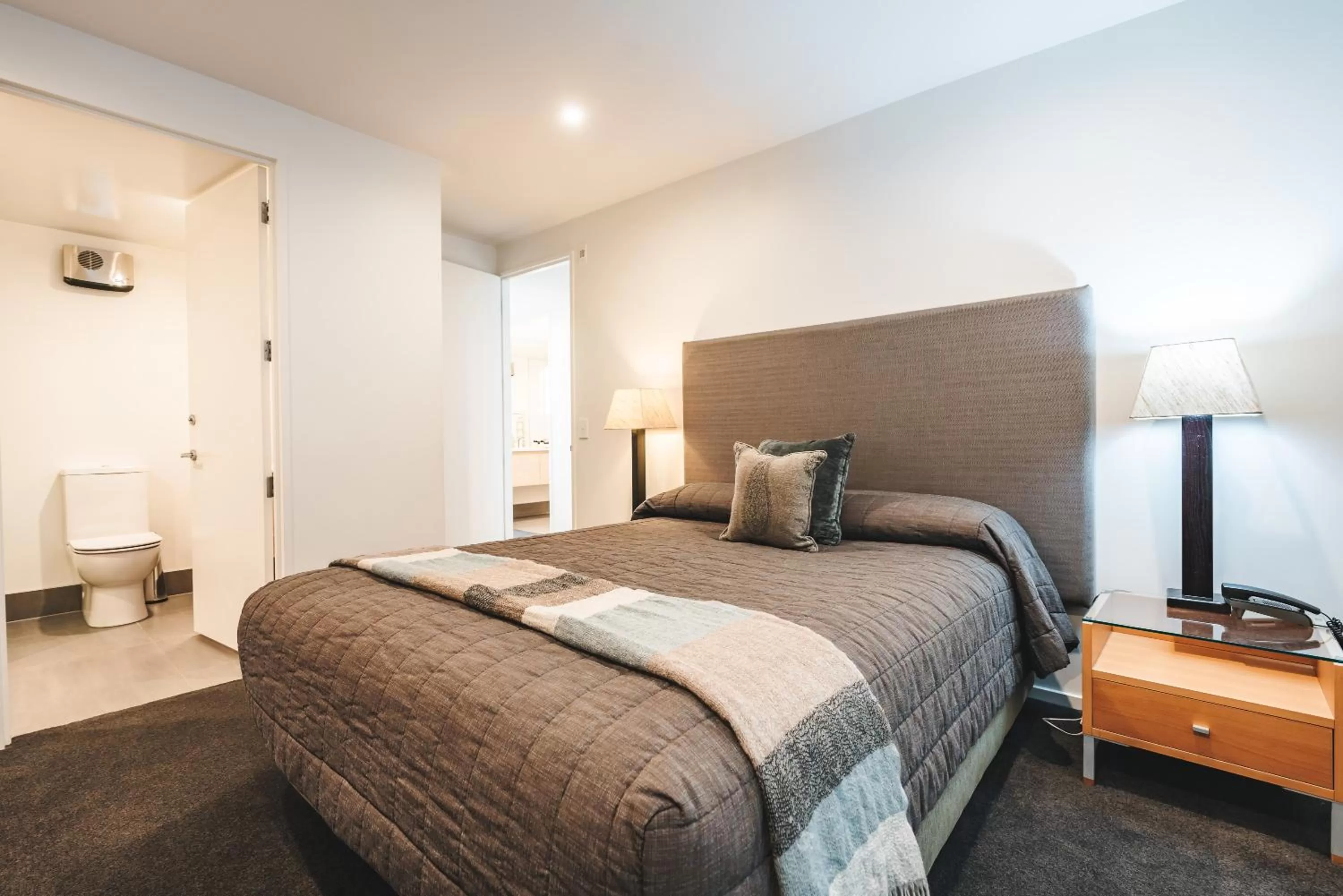 Bedroom, Bed in Blue Peaks Apartments