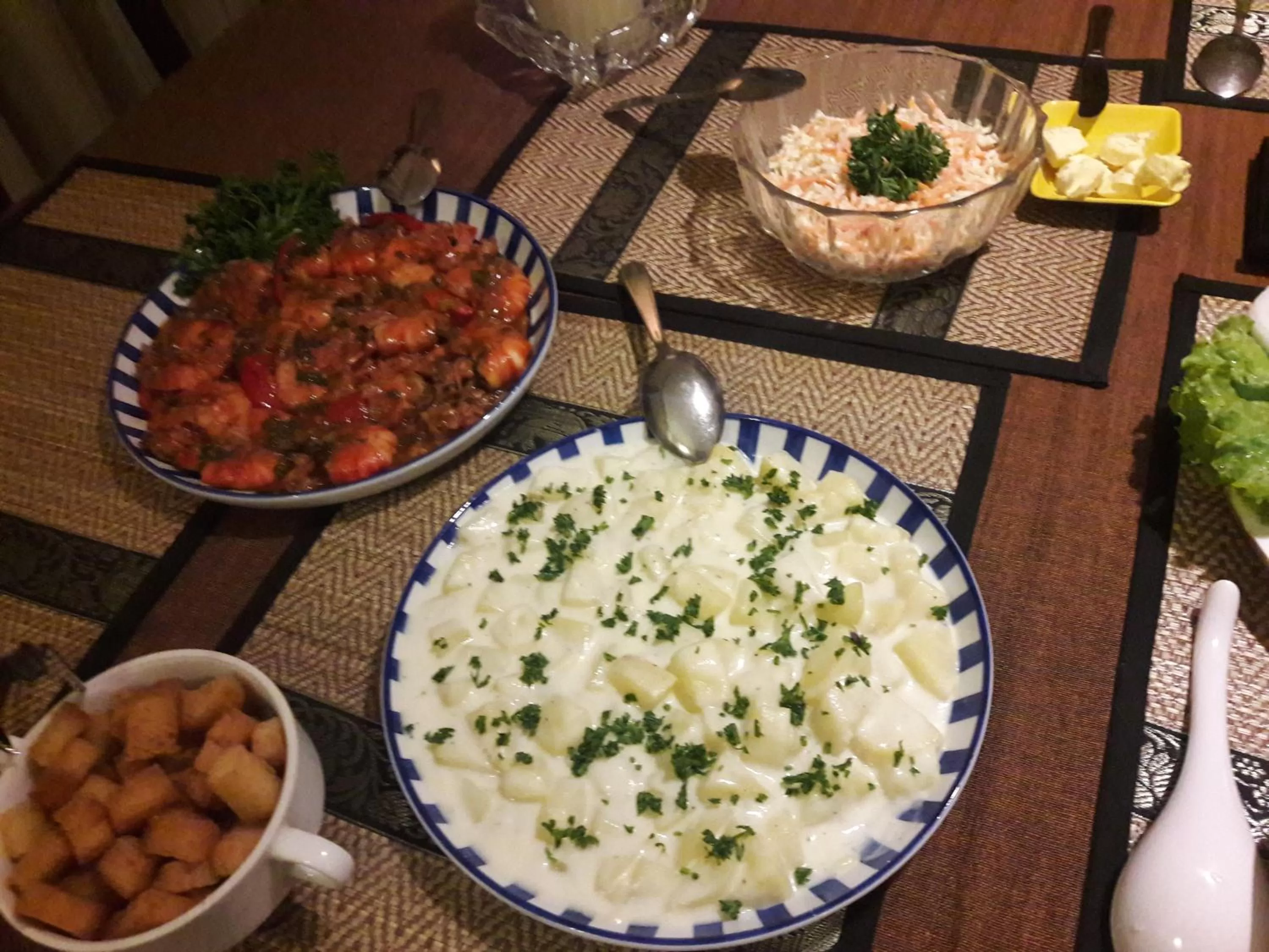 Dinner, Food in Villa A50