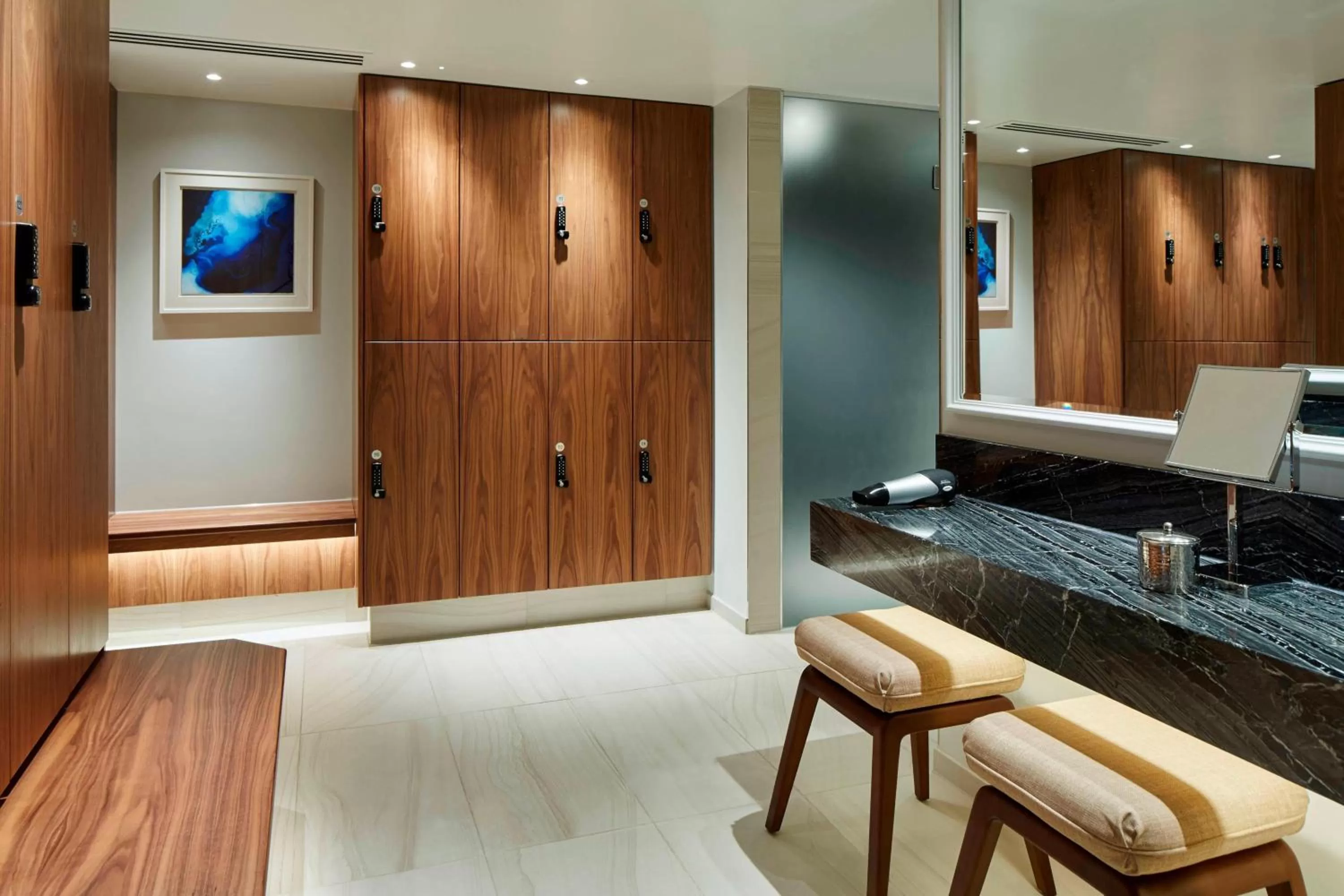 Fitness centre/facilities in London Marriott Hotel Park Lane