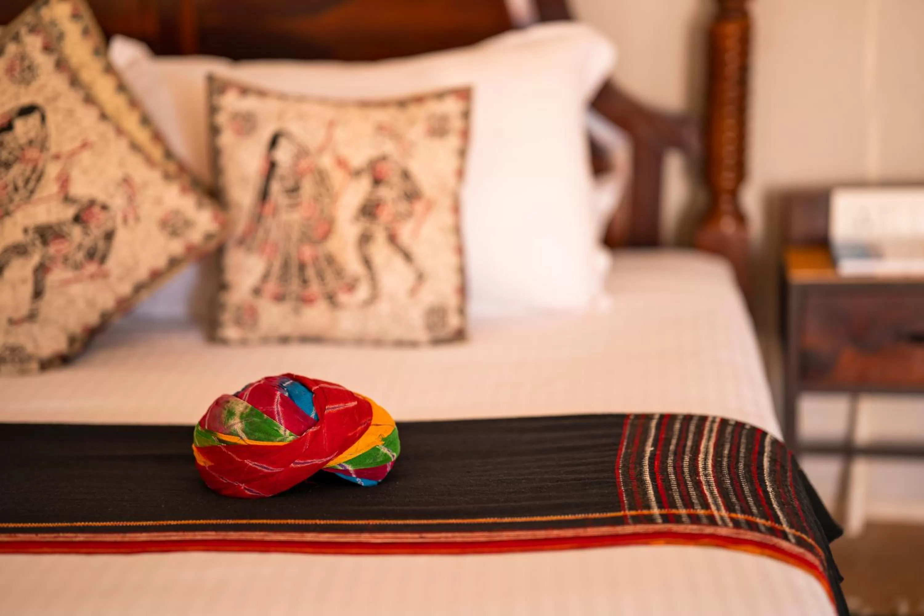 Bed in Helsinki Desert Camp