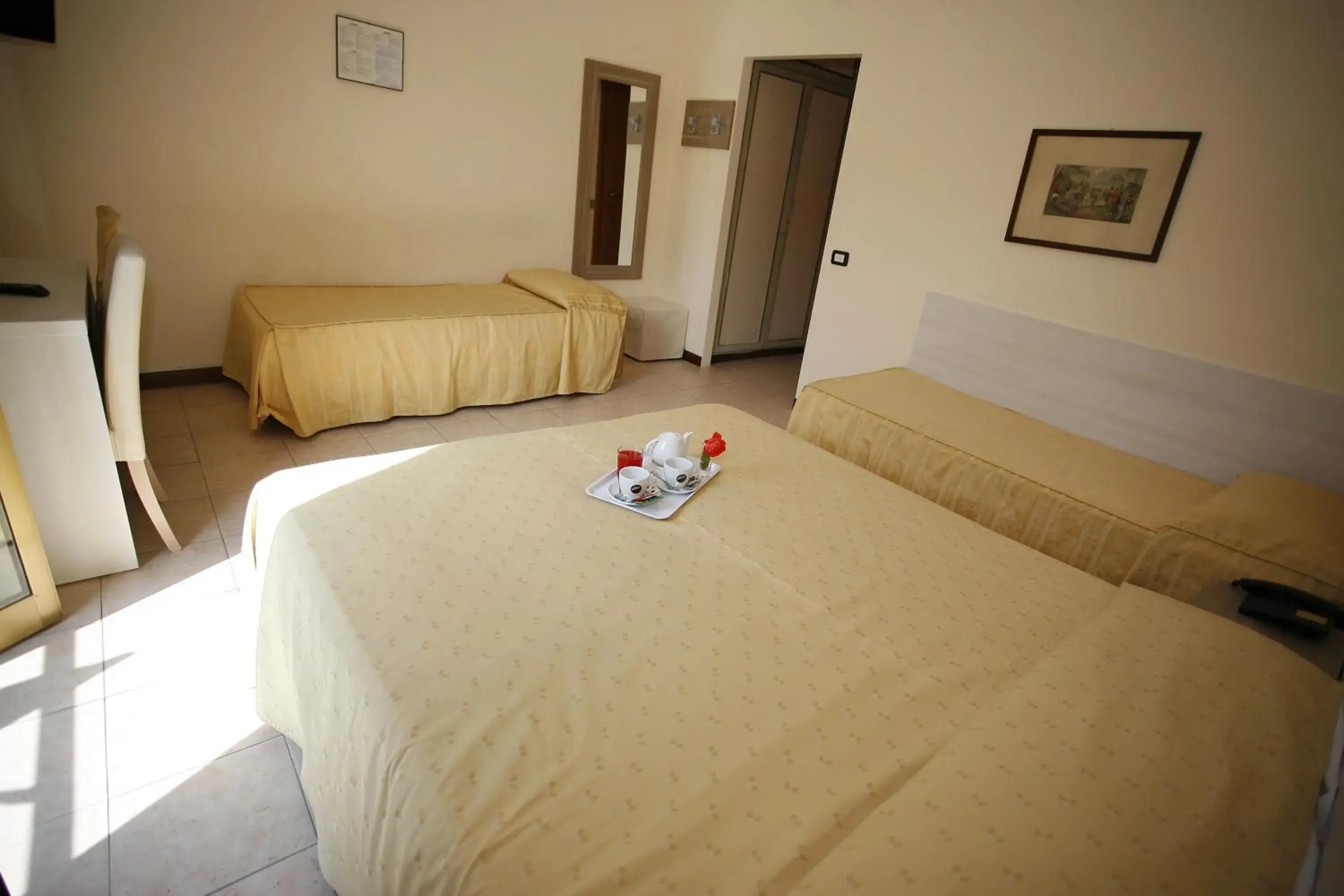 Quadruple Room in Hotel Adler Quadruple Room in Hotel Adler