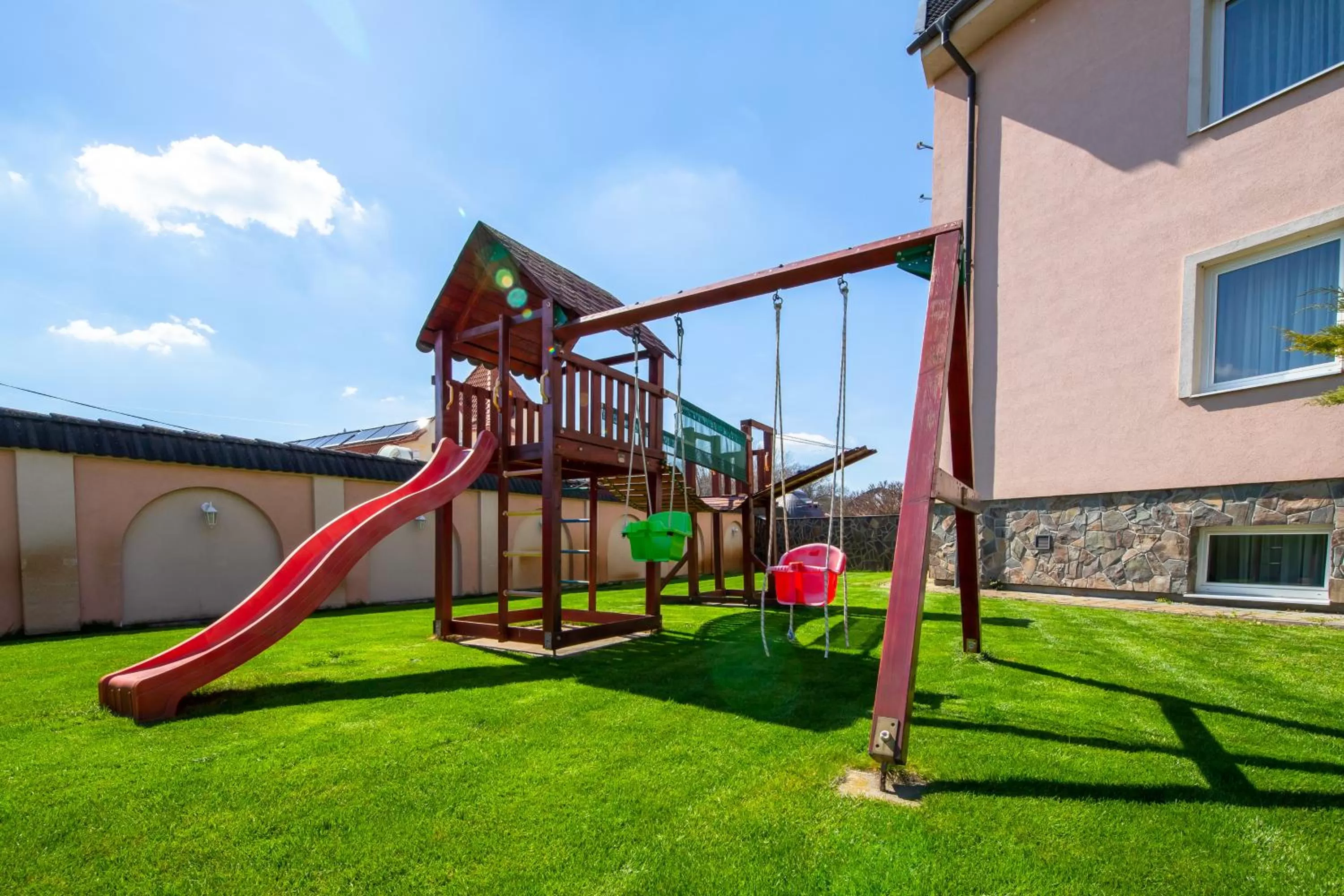 Children play ground, Children's Play Area in Spa & Wellness Hotel Orchidea