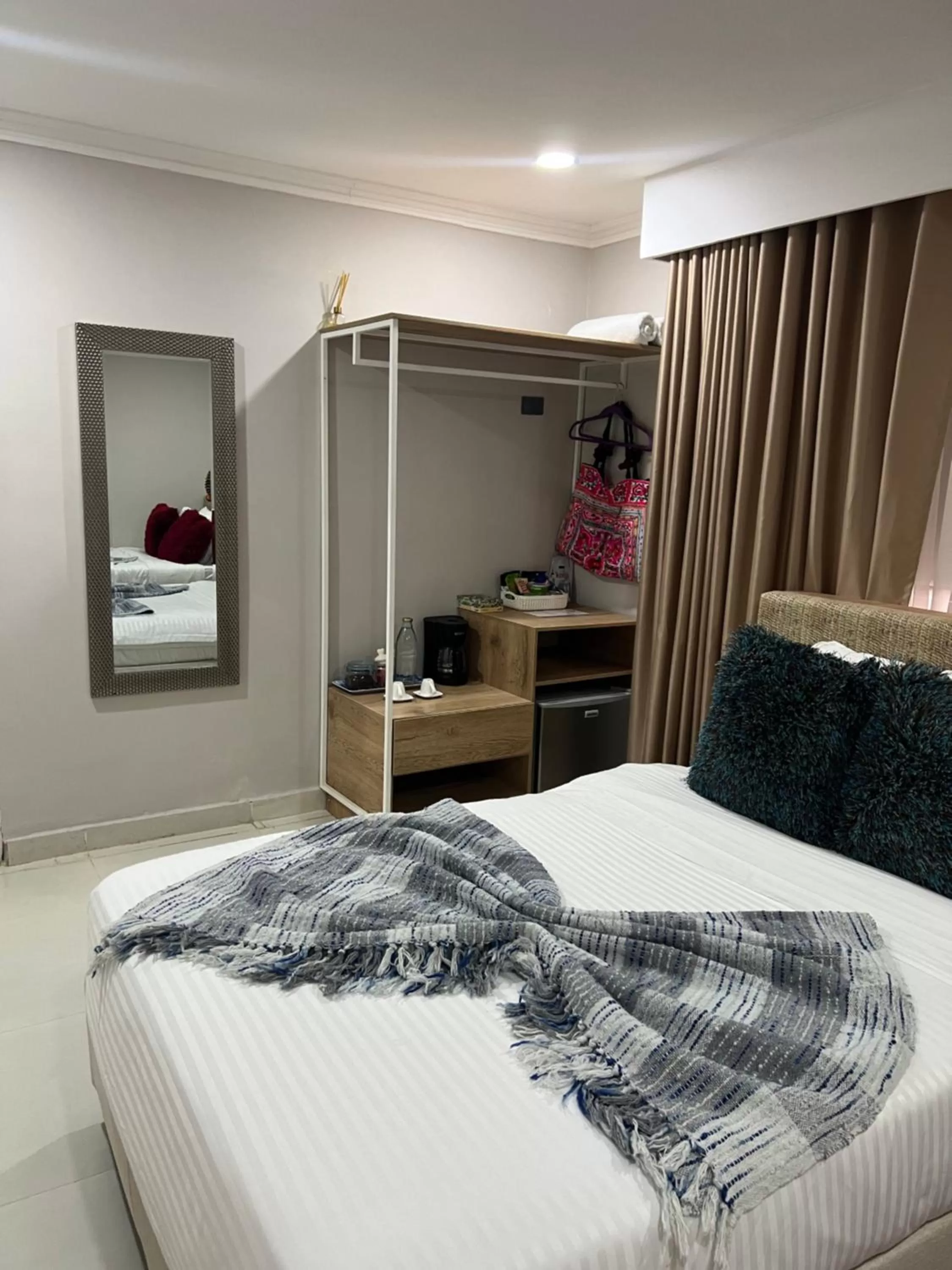 Bed in Hotel Boutique CASA CHUNUU Santa Marta