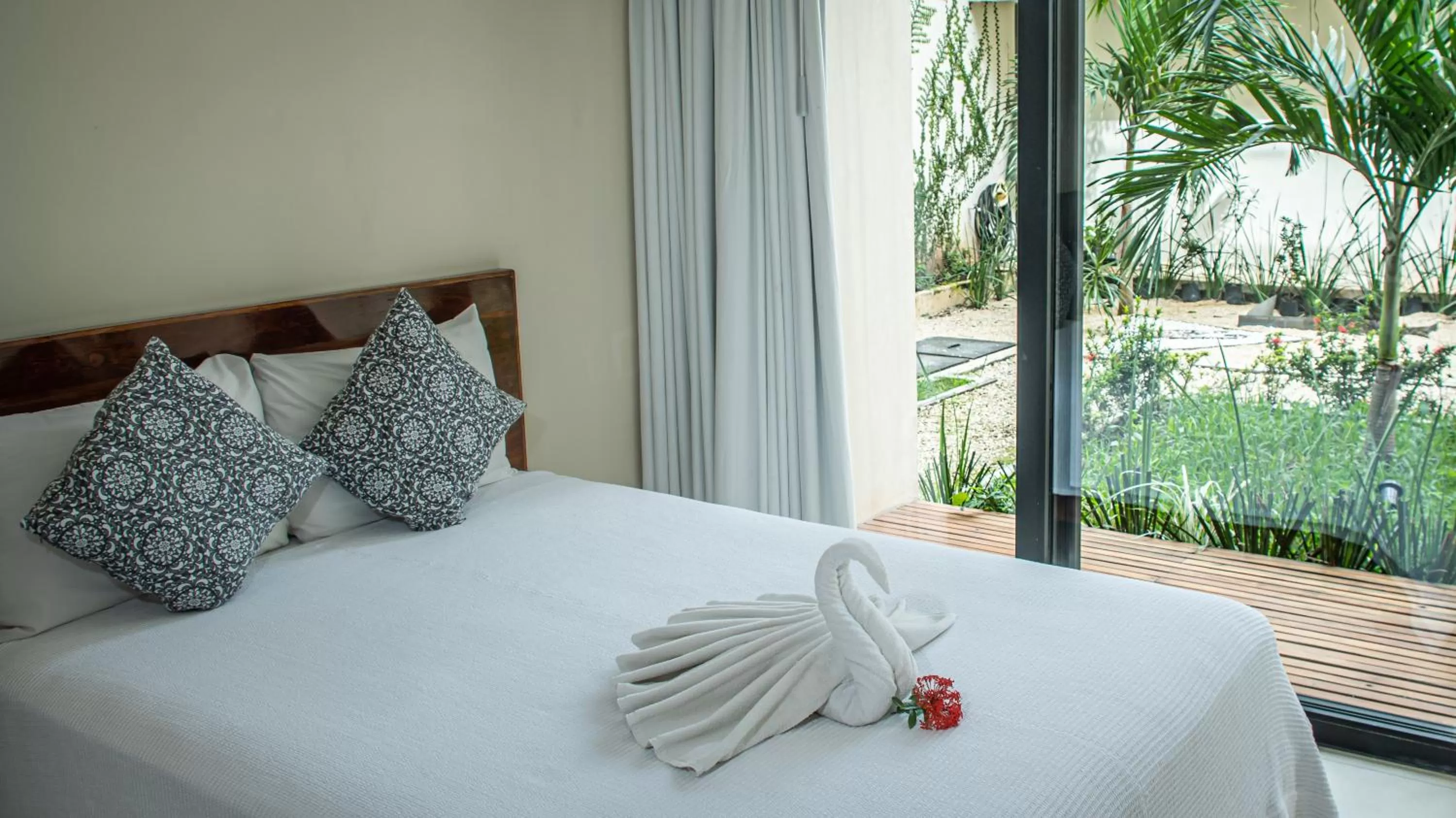 Garden view, Bed in Moonshine Tulum Hotel & Hostel