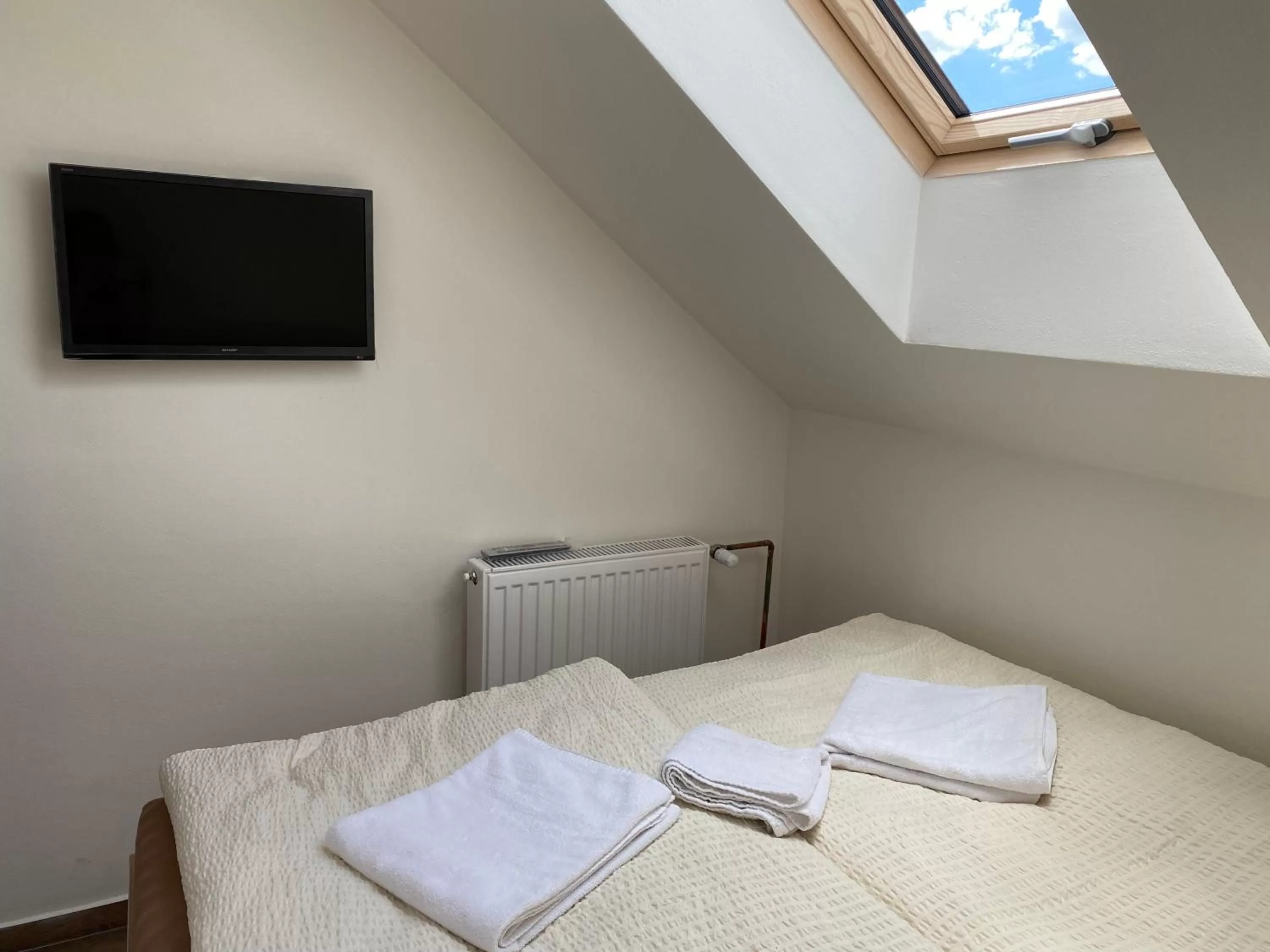 Bed in Hotel U Kociana