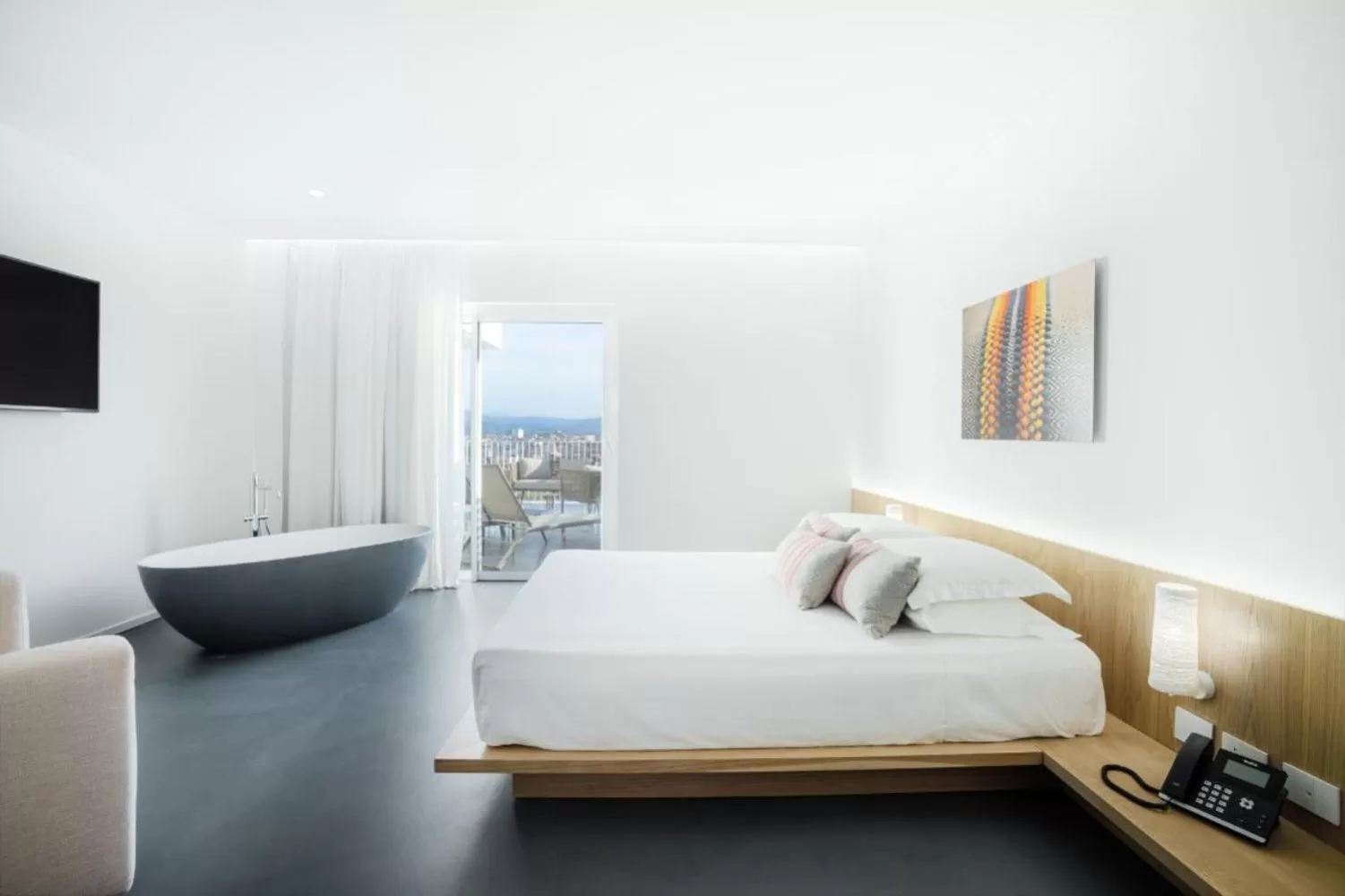 Bedroom, Bed in Felix Hotels - Hotel Felix Olbia