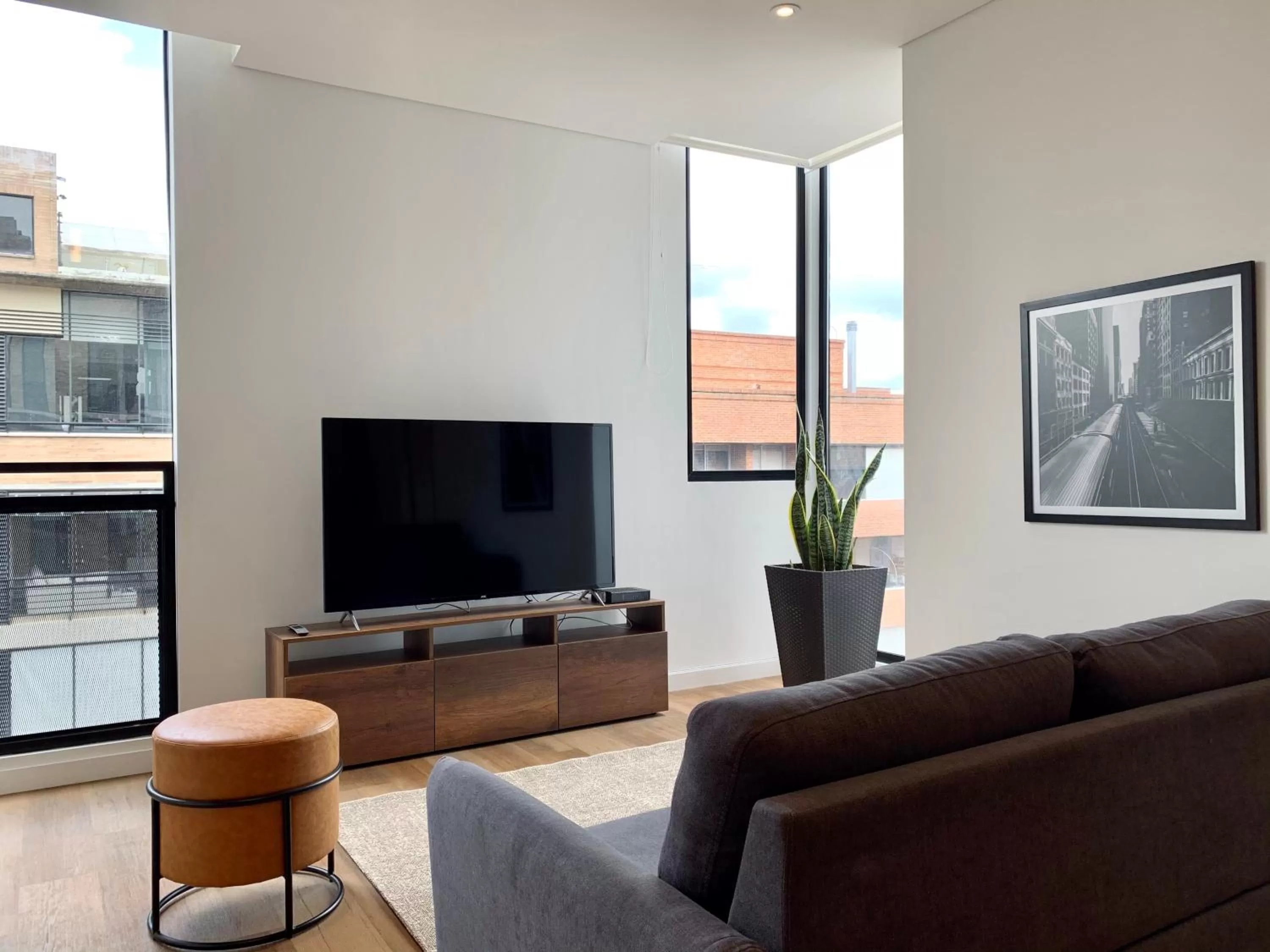 Seating Area in Kubik apartments in Exclusive Virrey