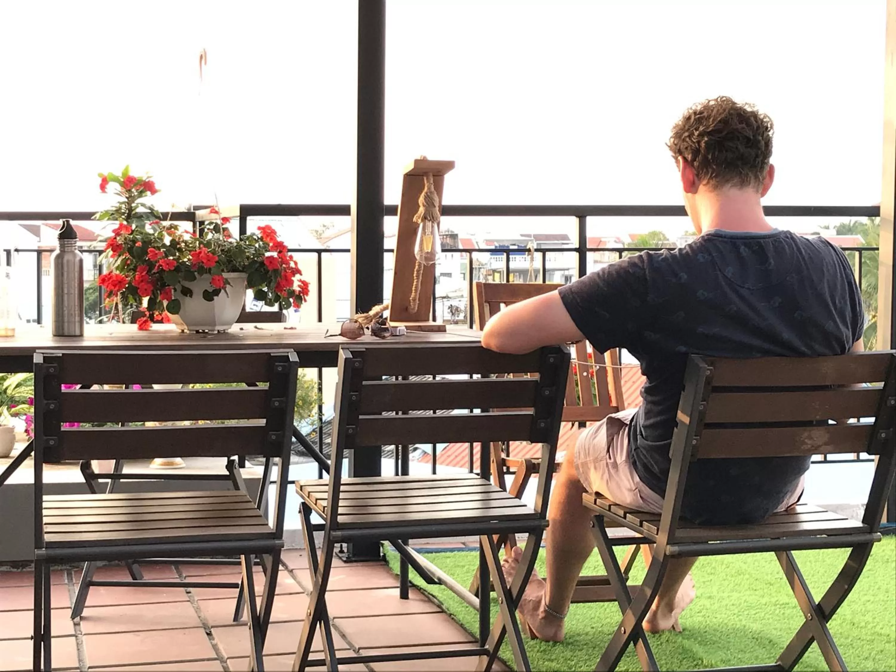 Balcony/Terrace in May's House Hoi An