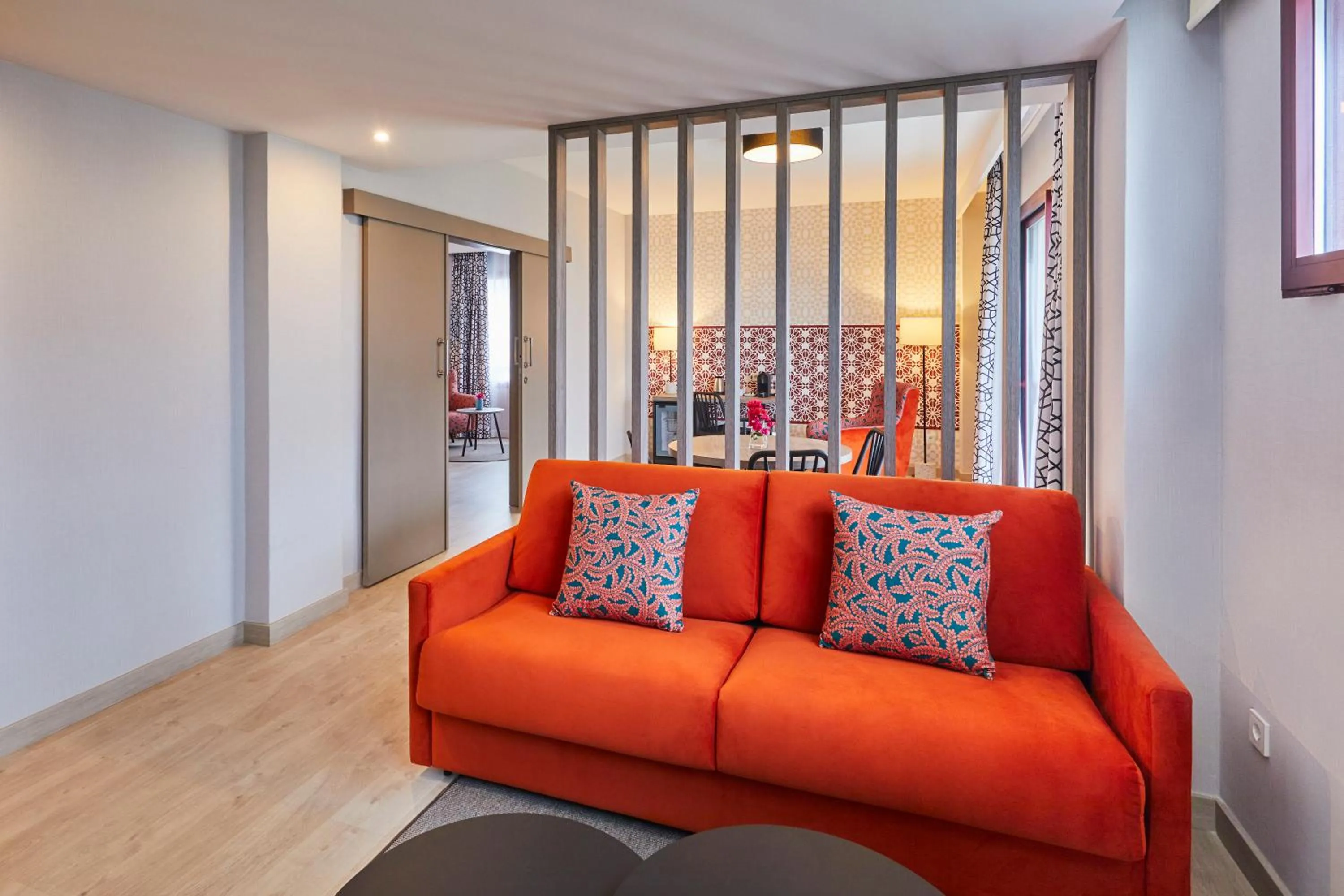 Decorative detail in Hesperia Sevilla