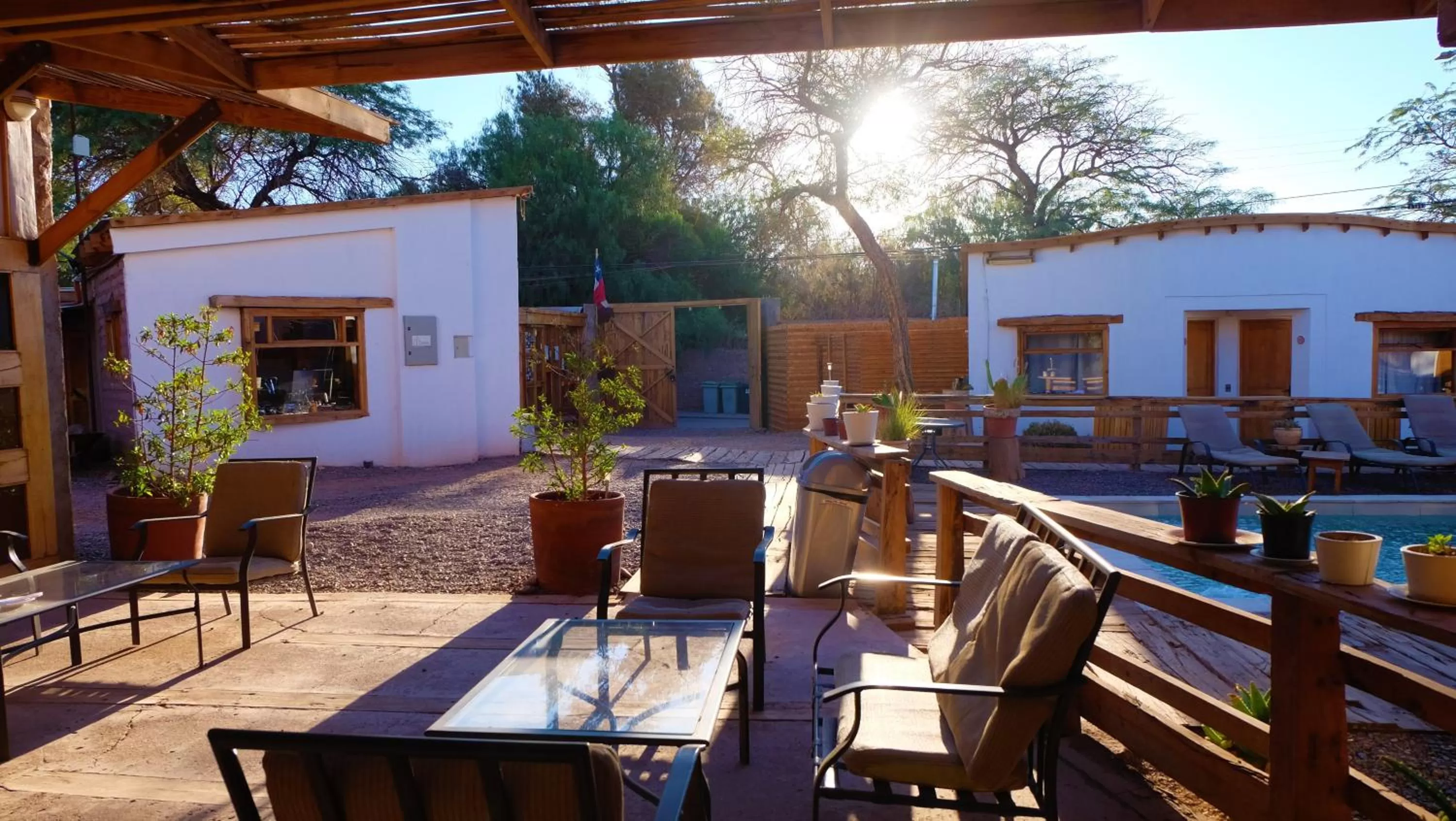 Lobby or reception in Hotel La Cochera