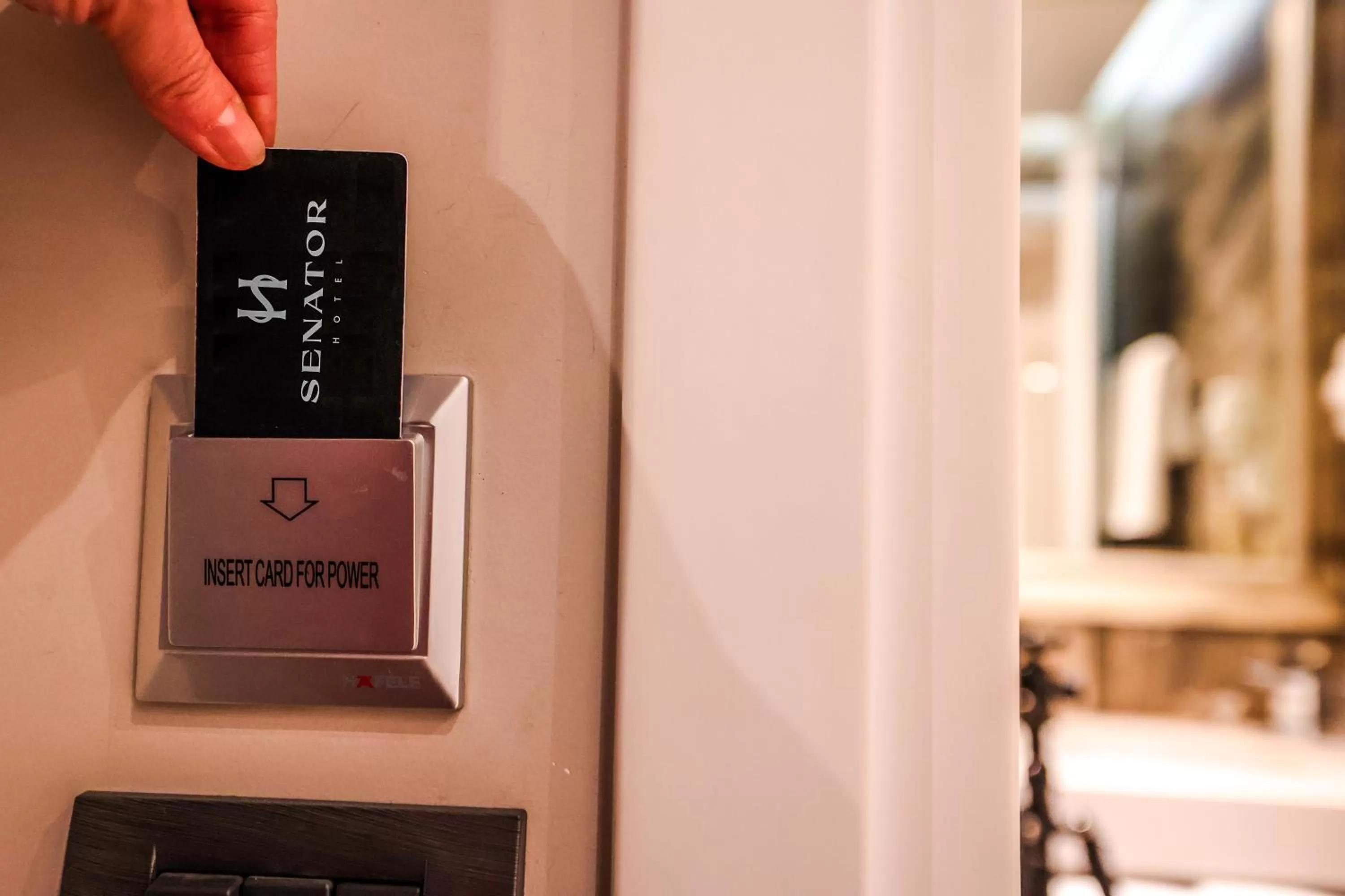 Bedroom in Senator Hotel