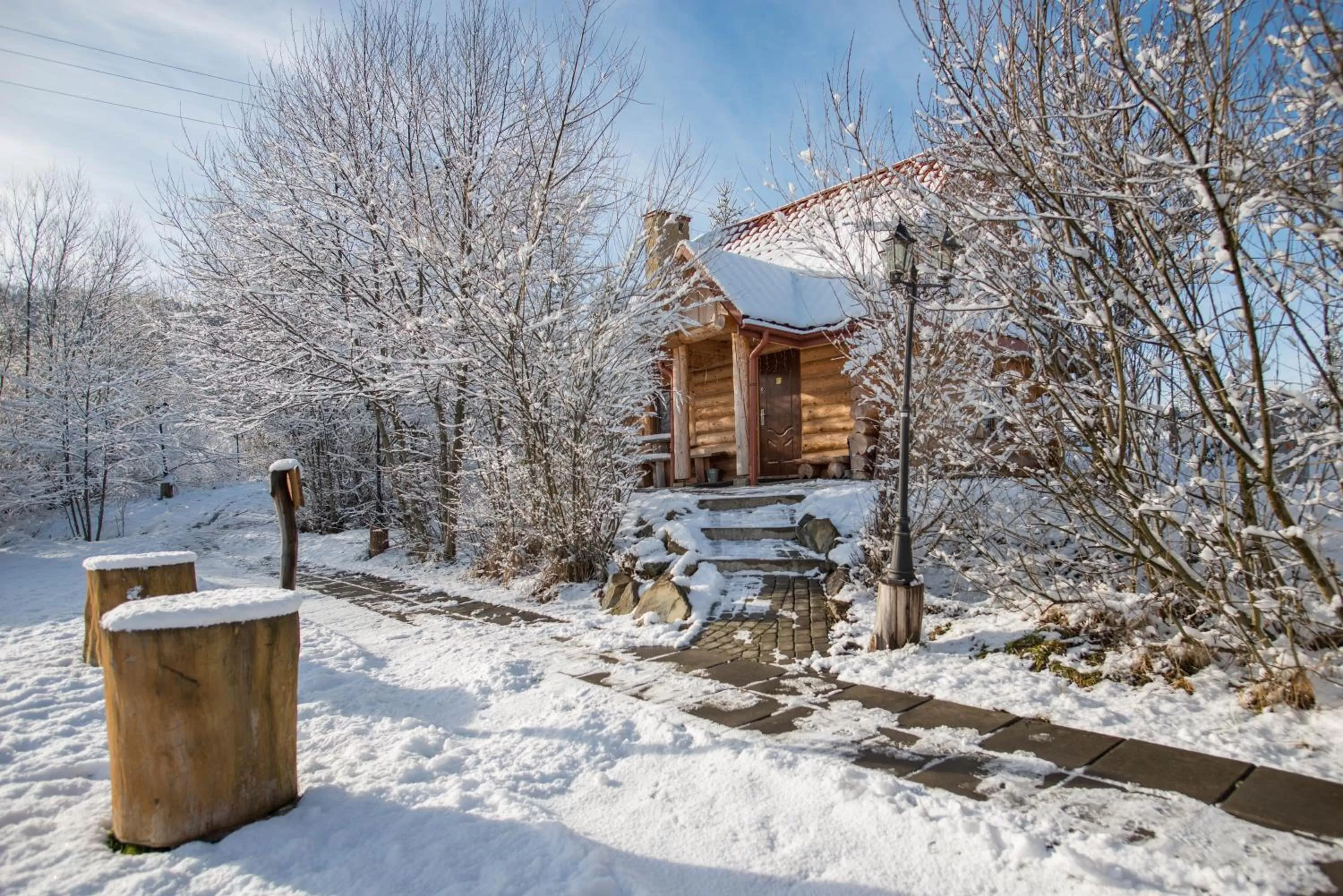 Winter in Gościniec Pięciu Stawów