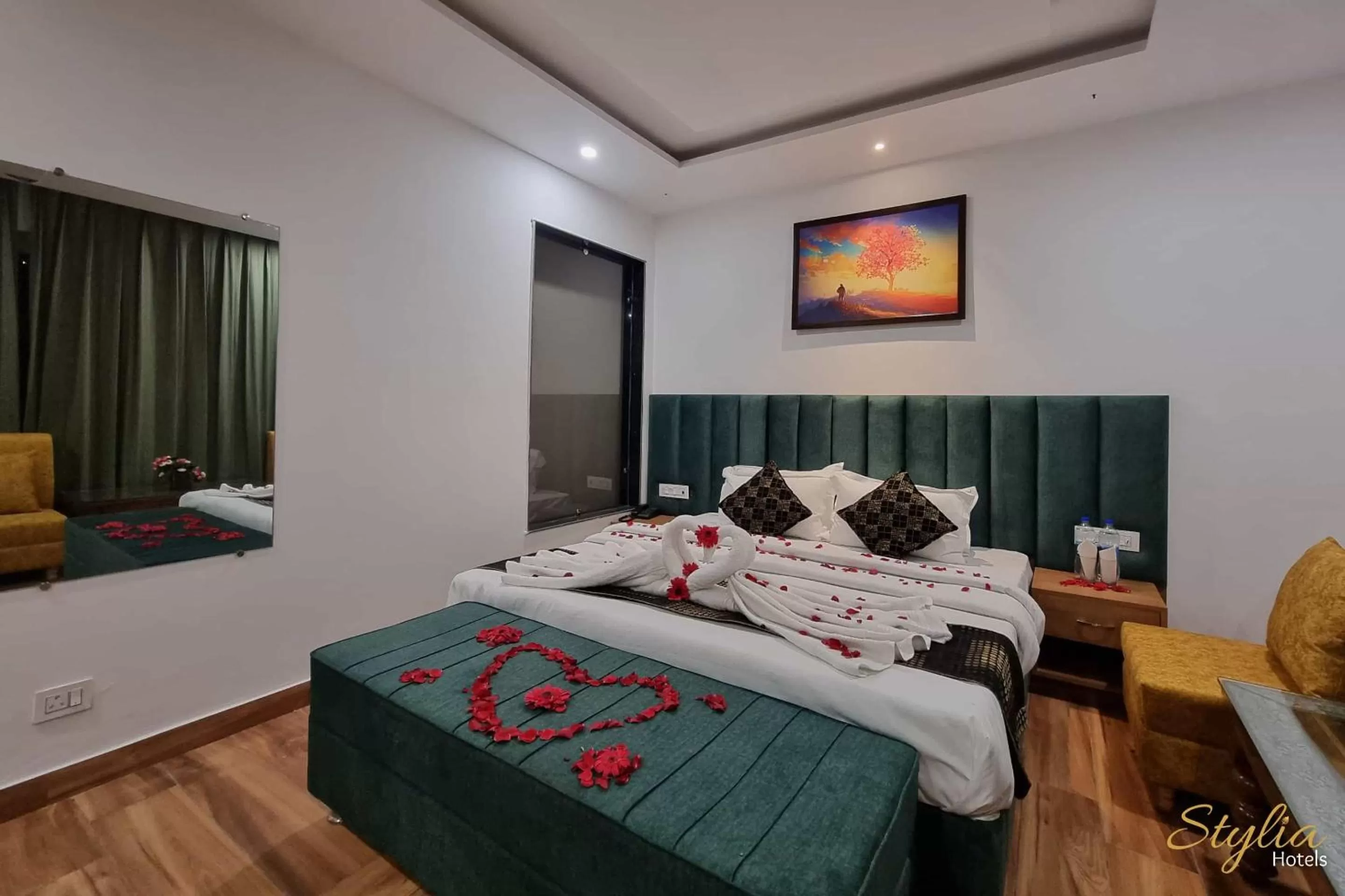 Bed in Moon Glade By Stylia Hotels