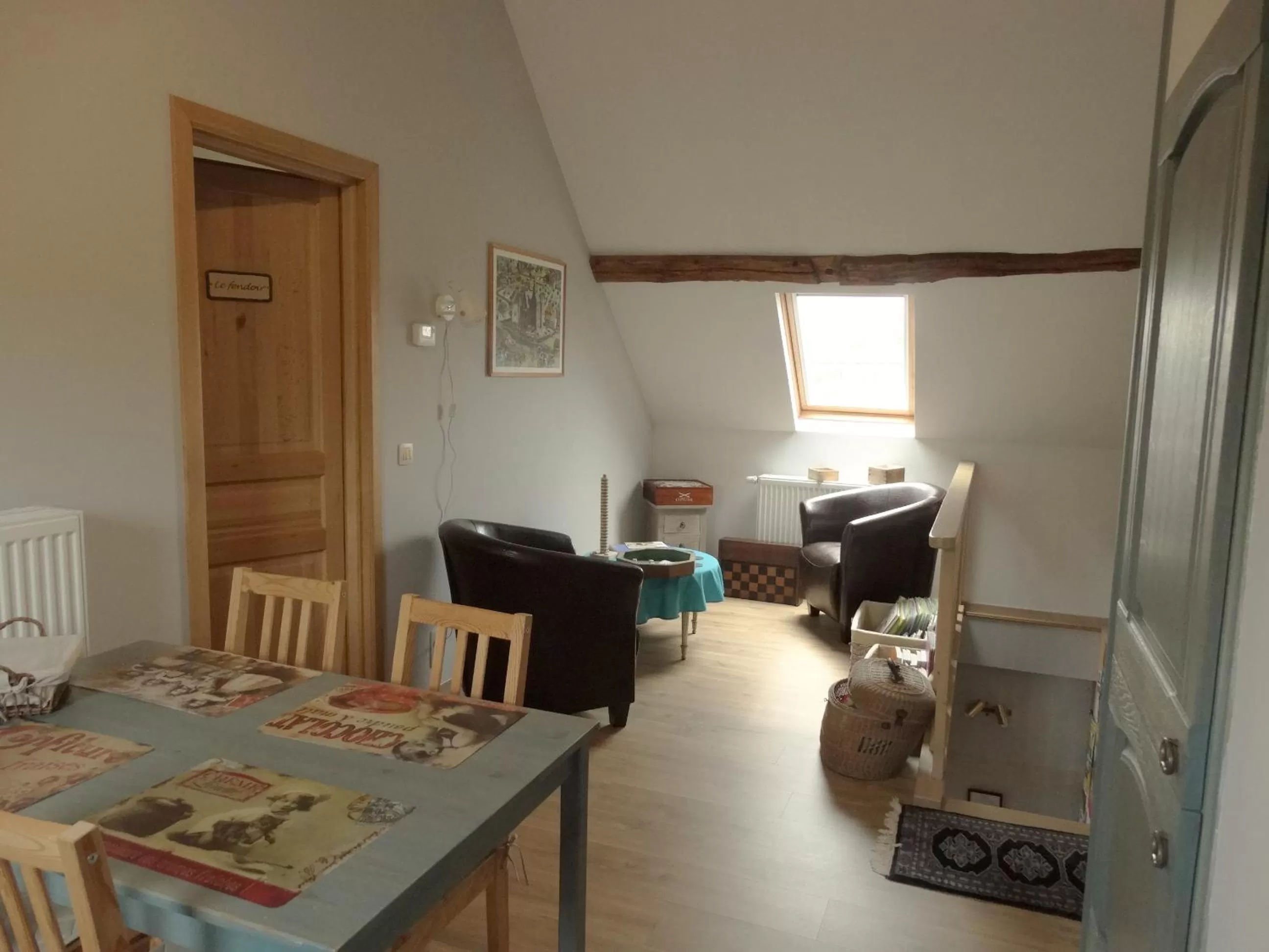 Seating area in La Vannerie