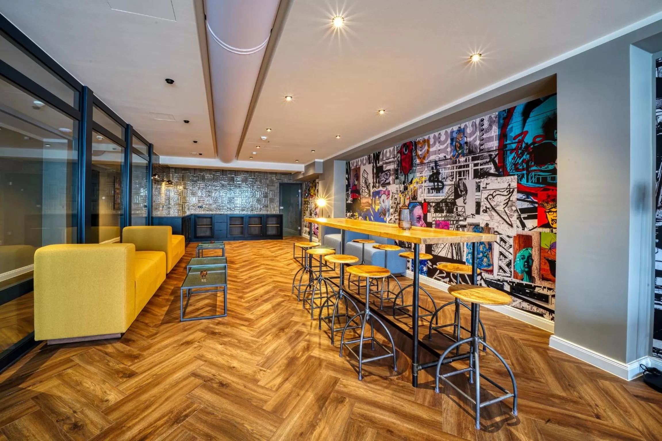 Seating area in NYCE Hotel Dortmund Thier Galerie