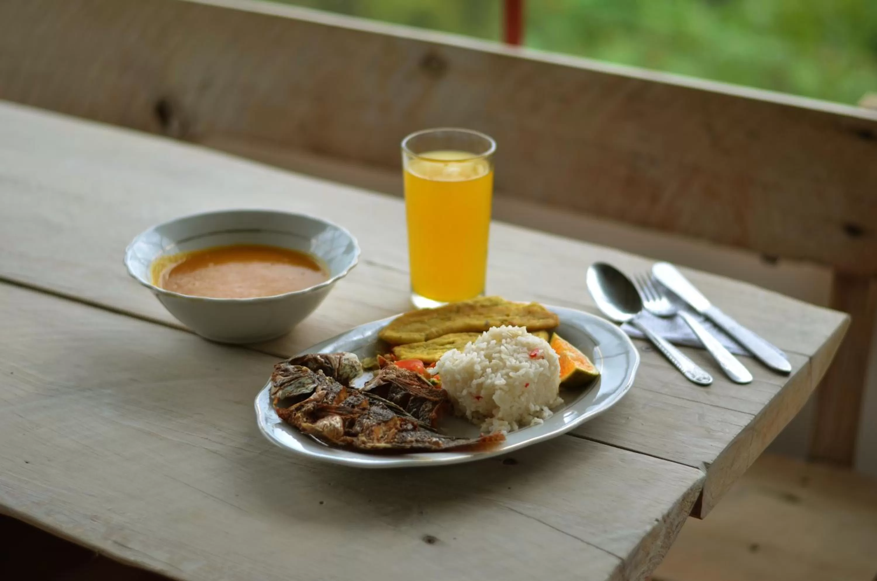 Food in Eco Lodge La Juanita