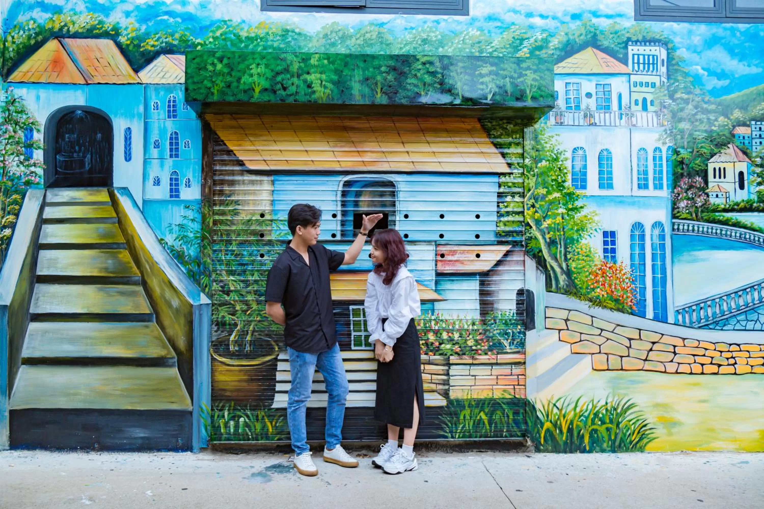 Property building in Azura Gold Hotel & Apartment