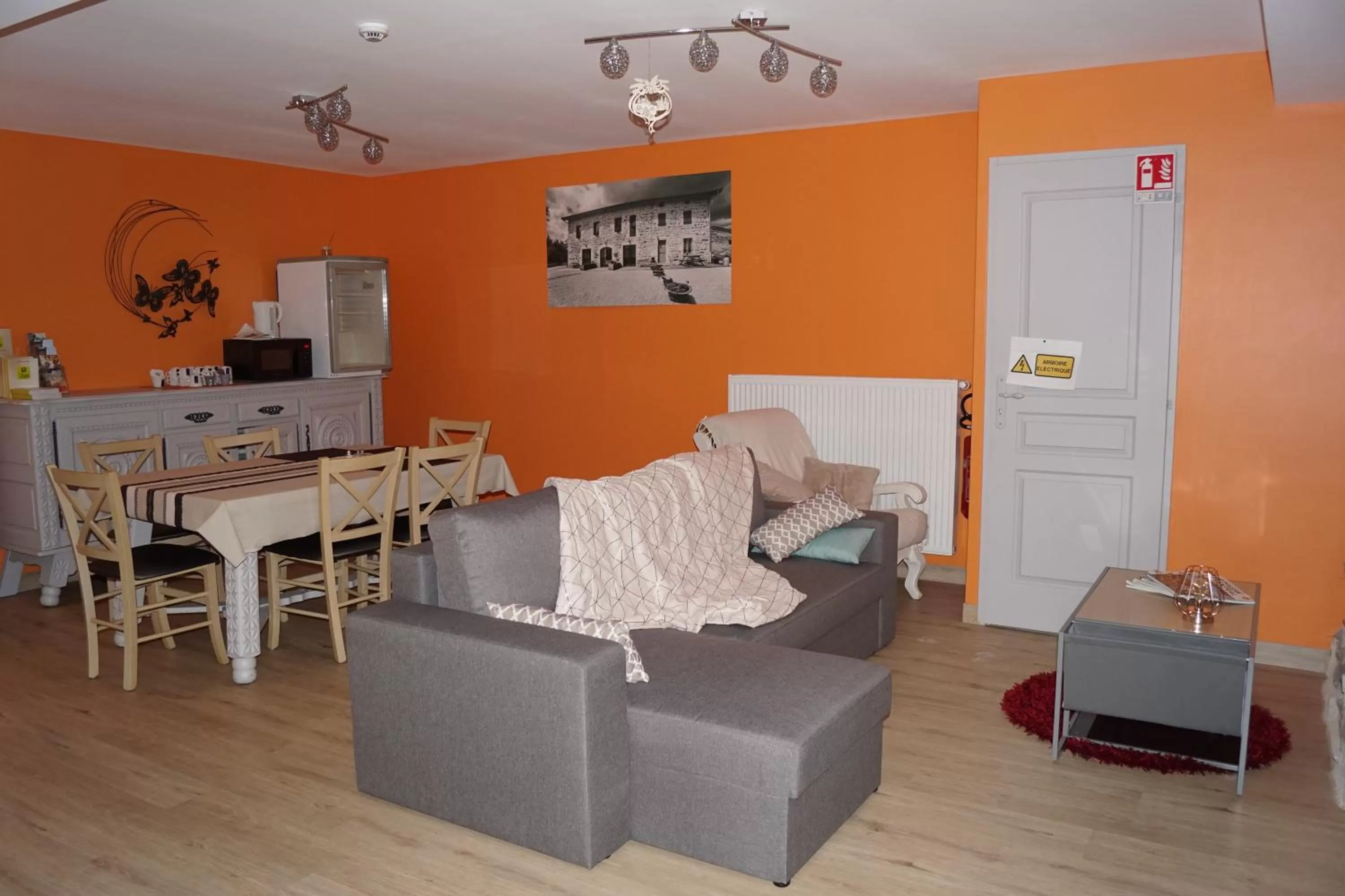 Living room in Auberge des Myrtilles