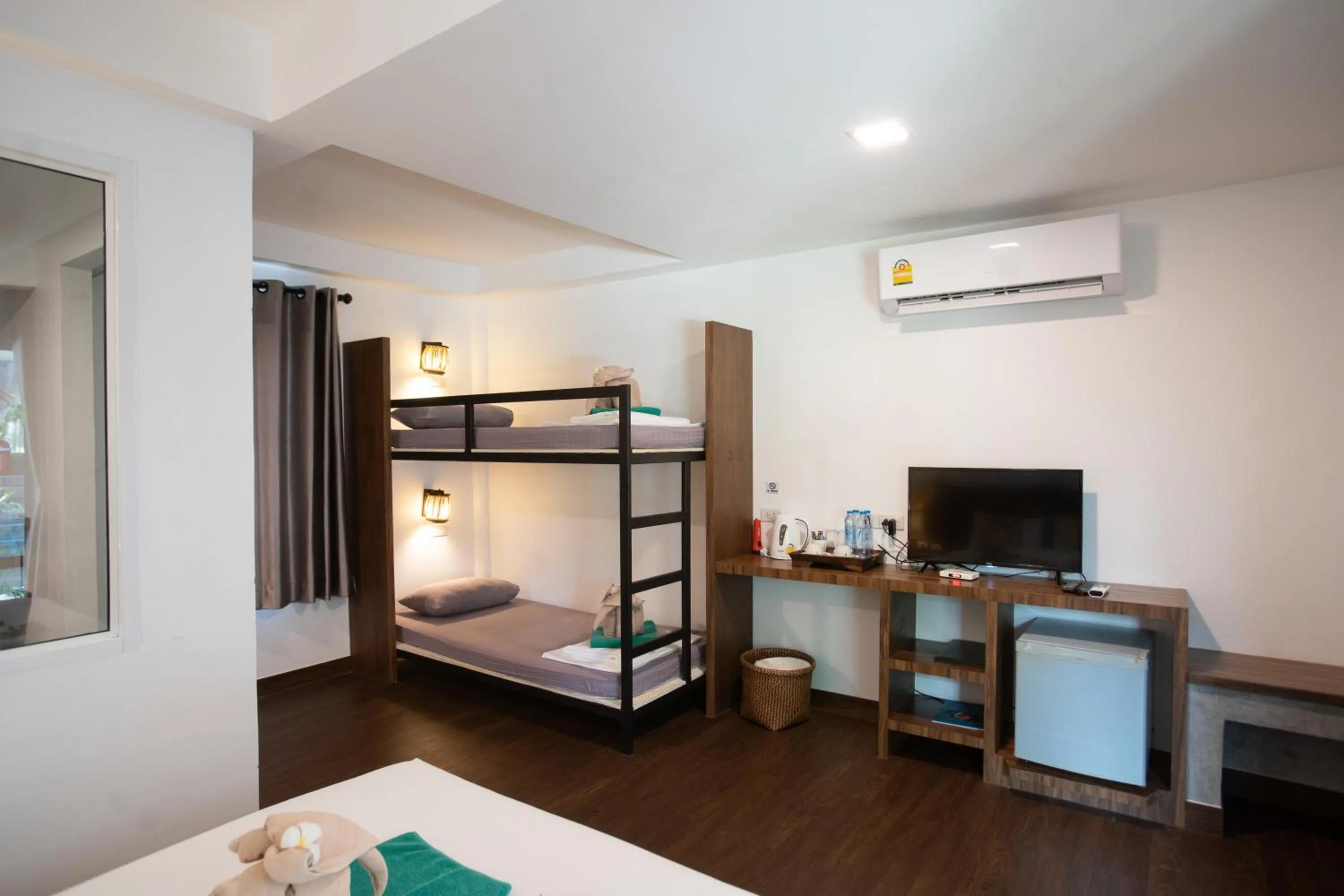 Bed in Southern Lanta Resort