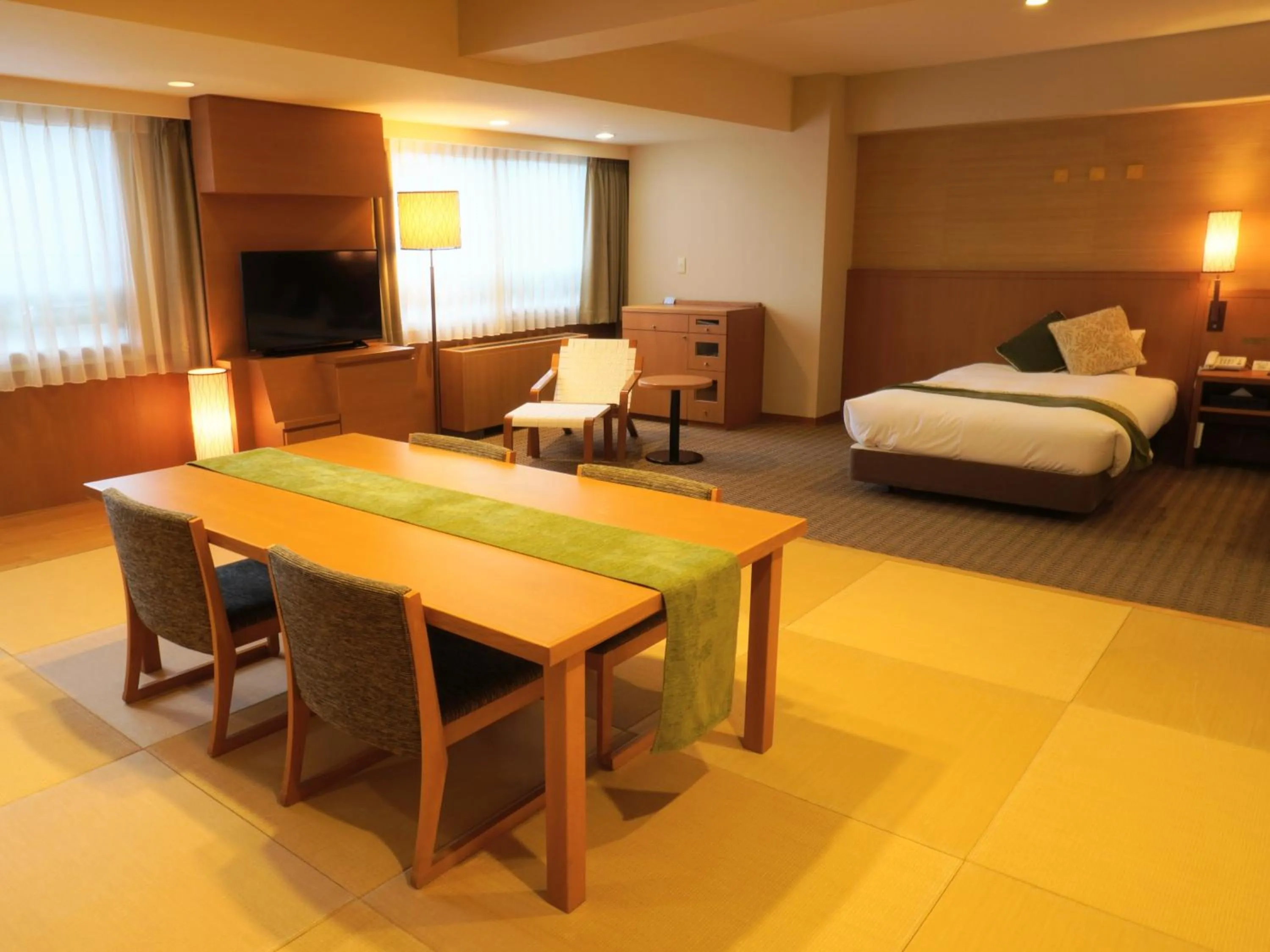 Bed in Yumoto Noboribetsu