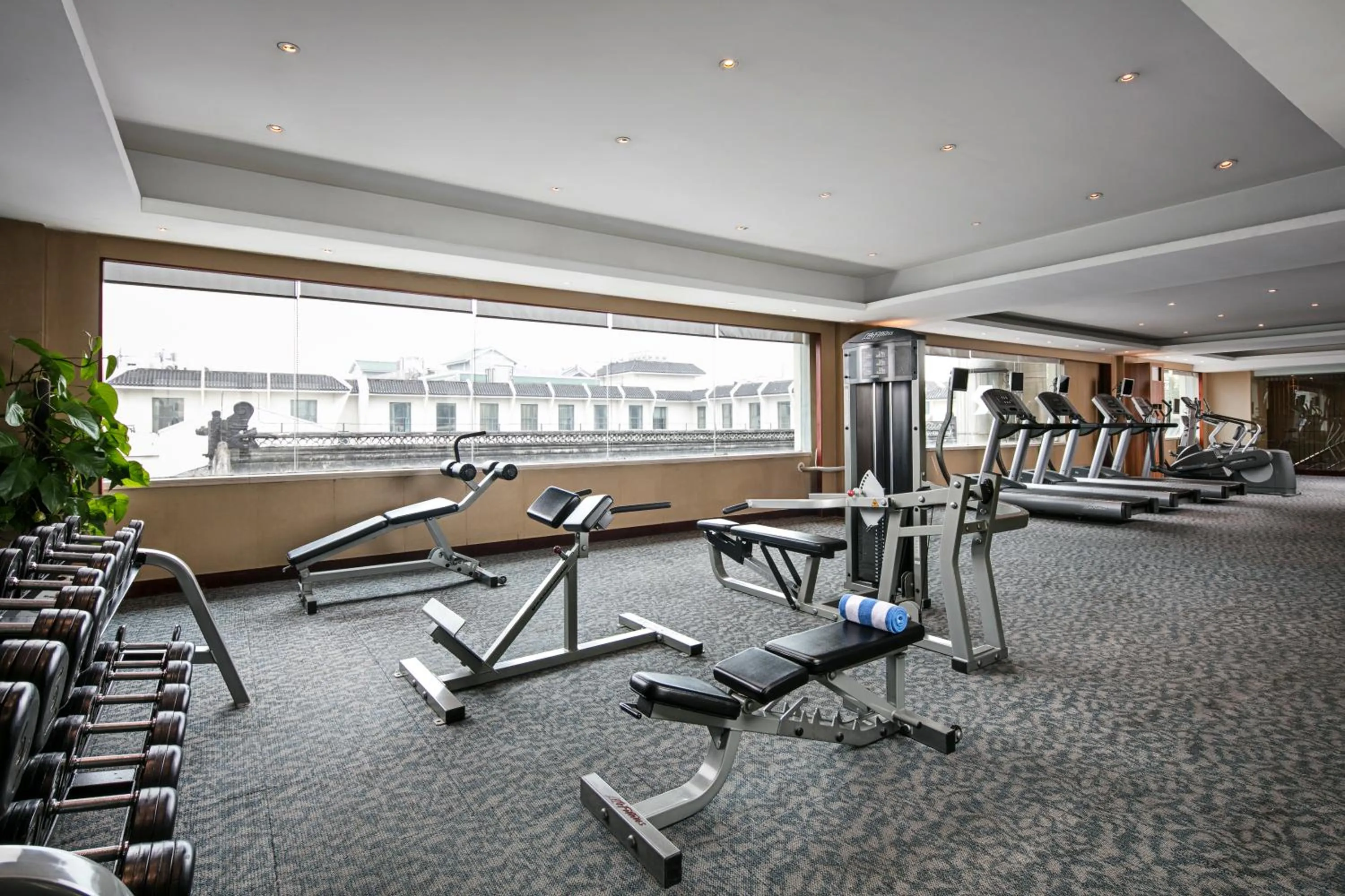 Fitness centre/facilities in Wyndham Garden Suzhou