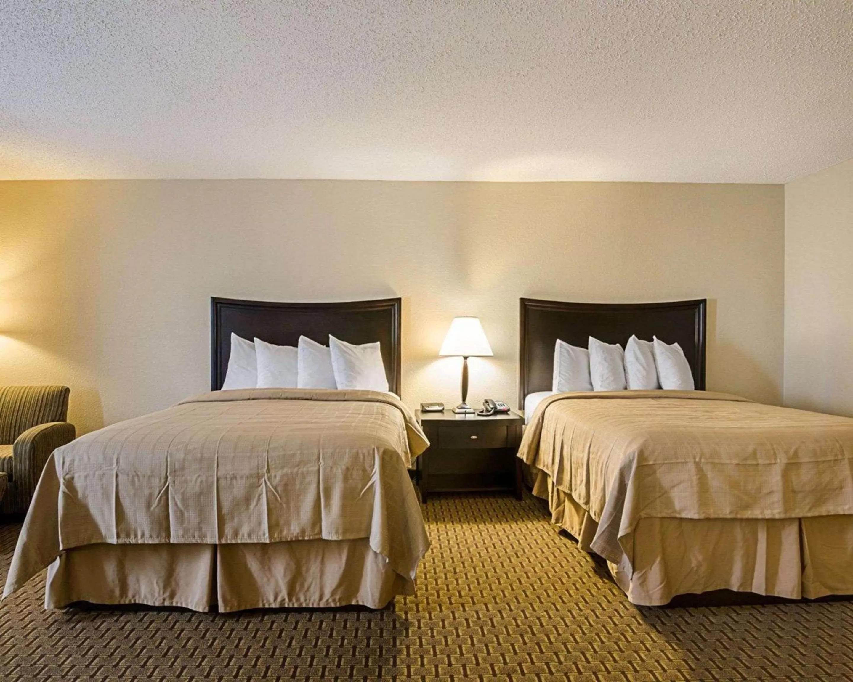 Photo of the whole room, Bed in Quality Inn Troutville - Roanoke North
