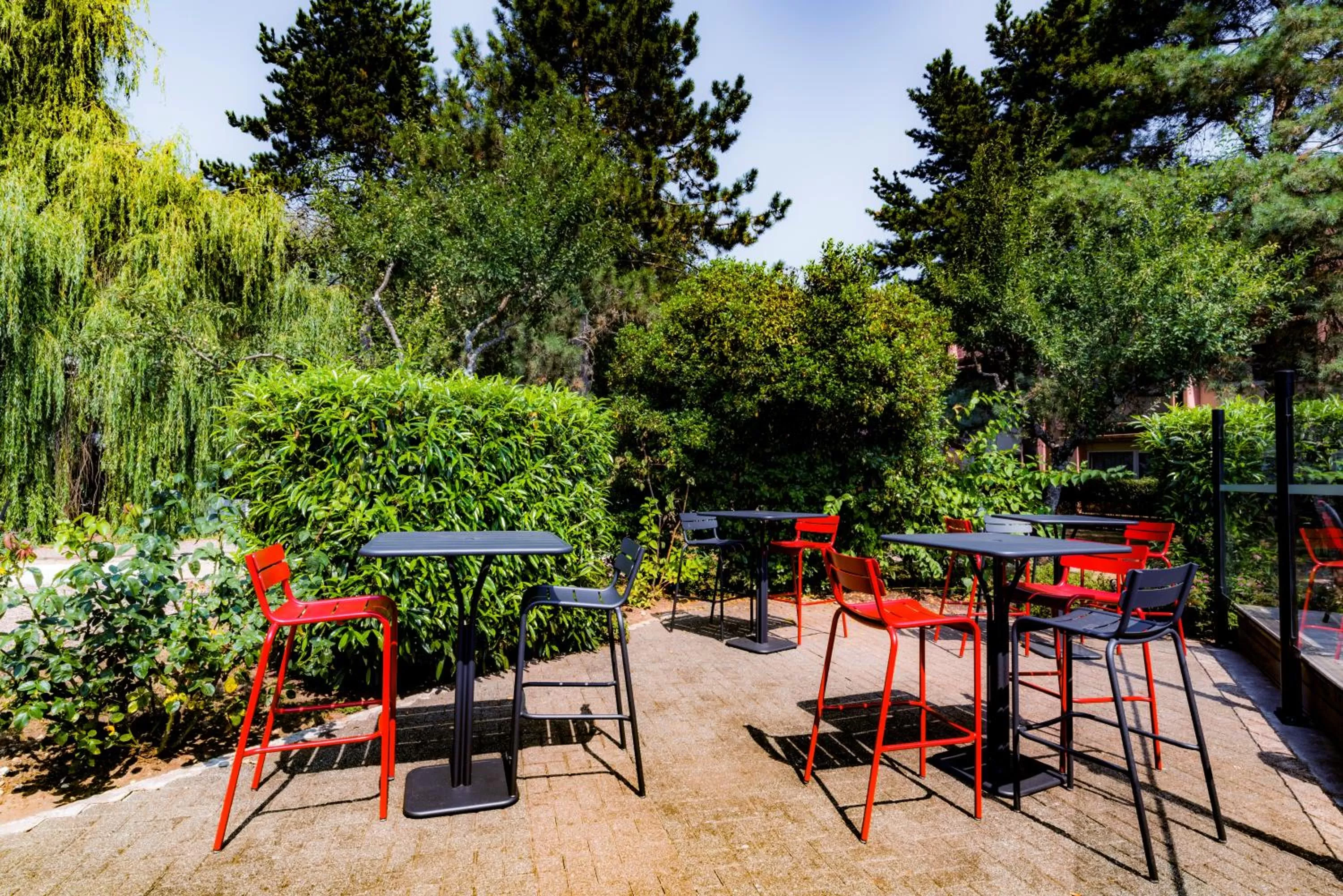 Patio in ibis Metz Nord