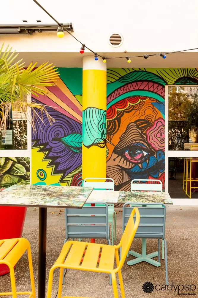 Balcony/Terrace in Ekho Hotel Grenoble Nord Saint Egrève