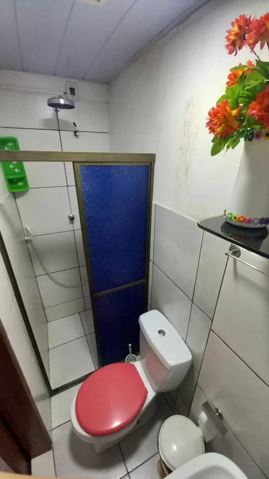 Bathroom in Apart Hotel-Amazonas Shooping