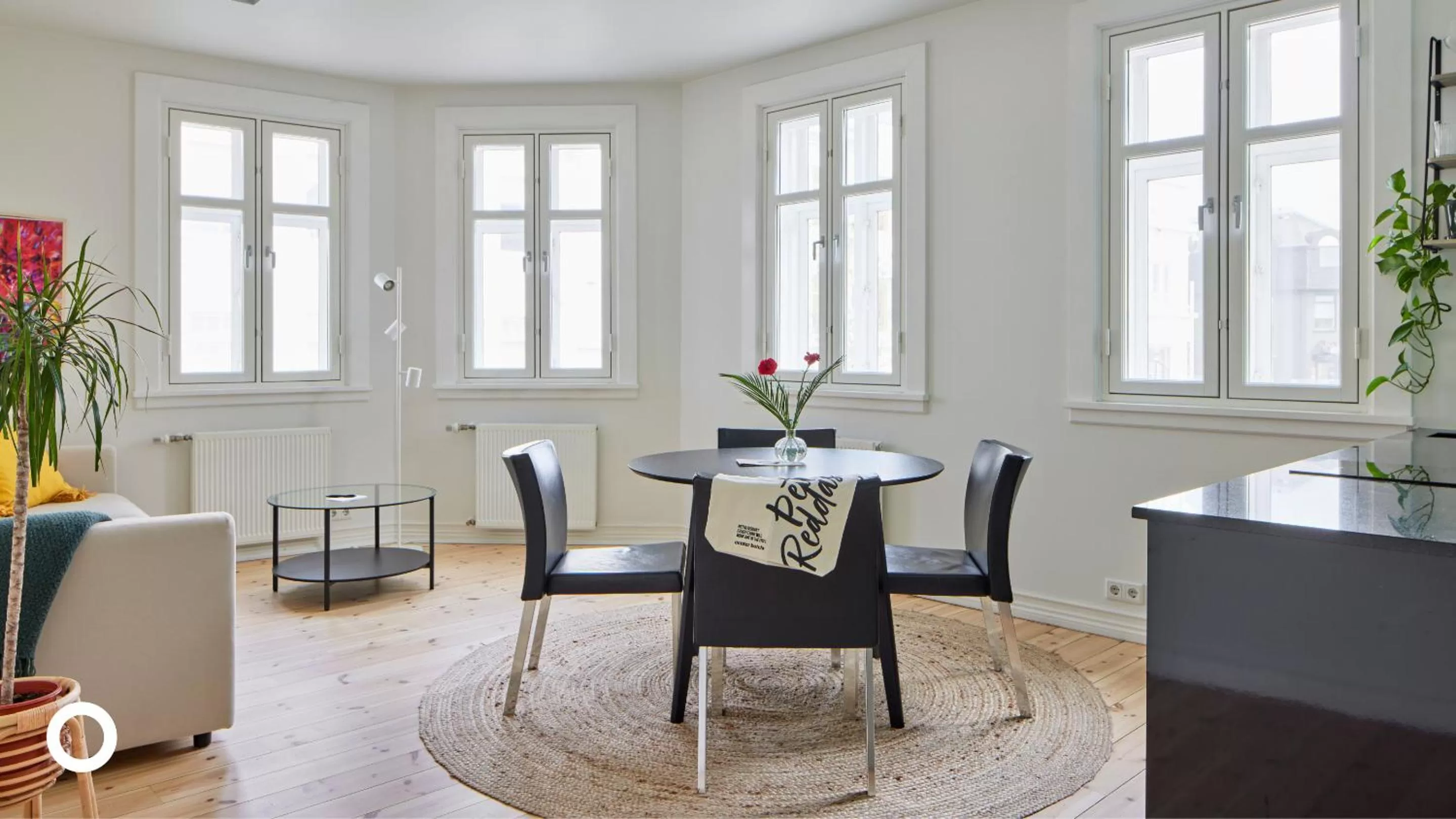 Seating area in Thingholt Hotel Apartments from Center Hotels