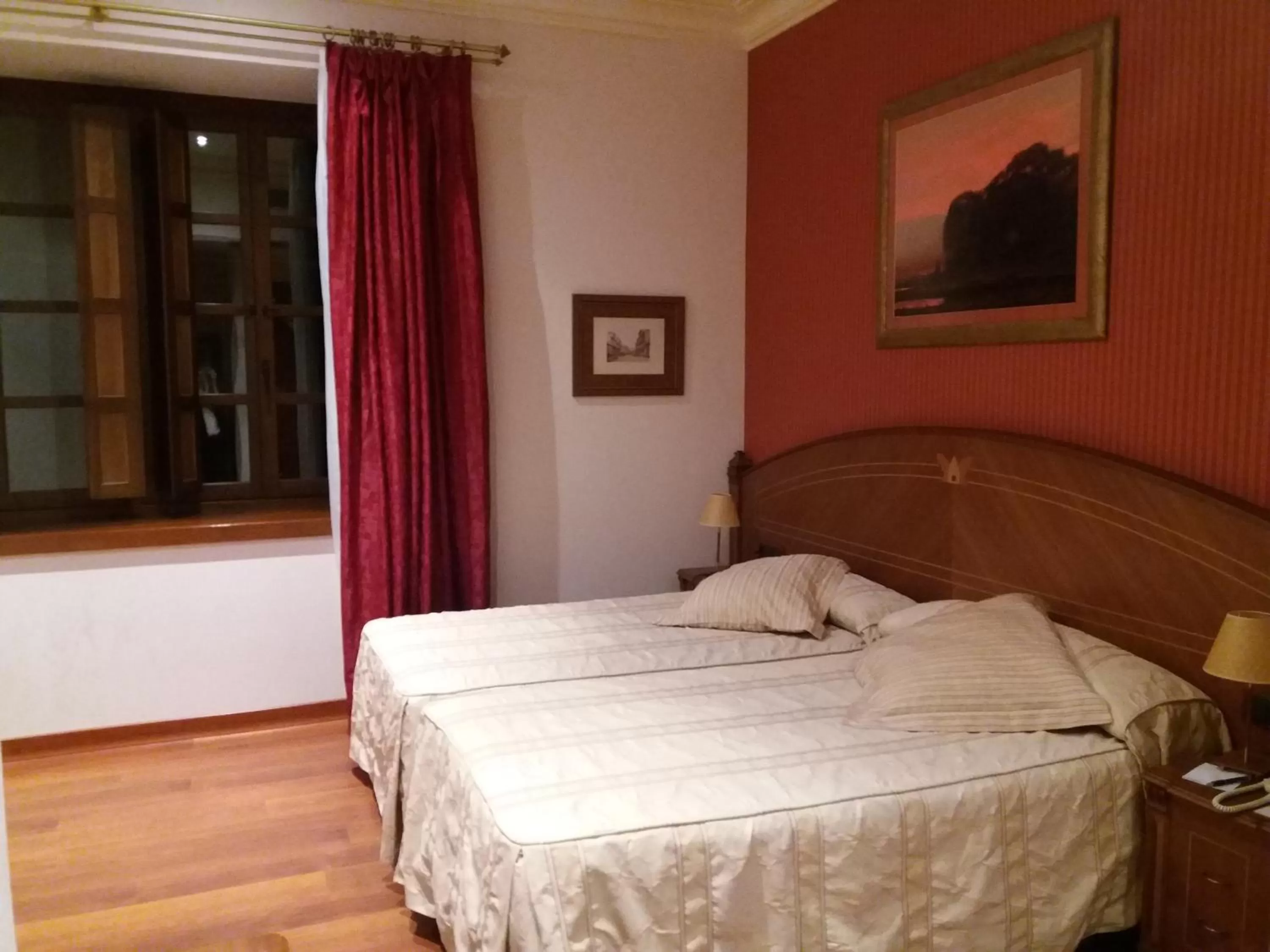 Bed in Hotel Palacio de la Magdalena