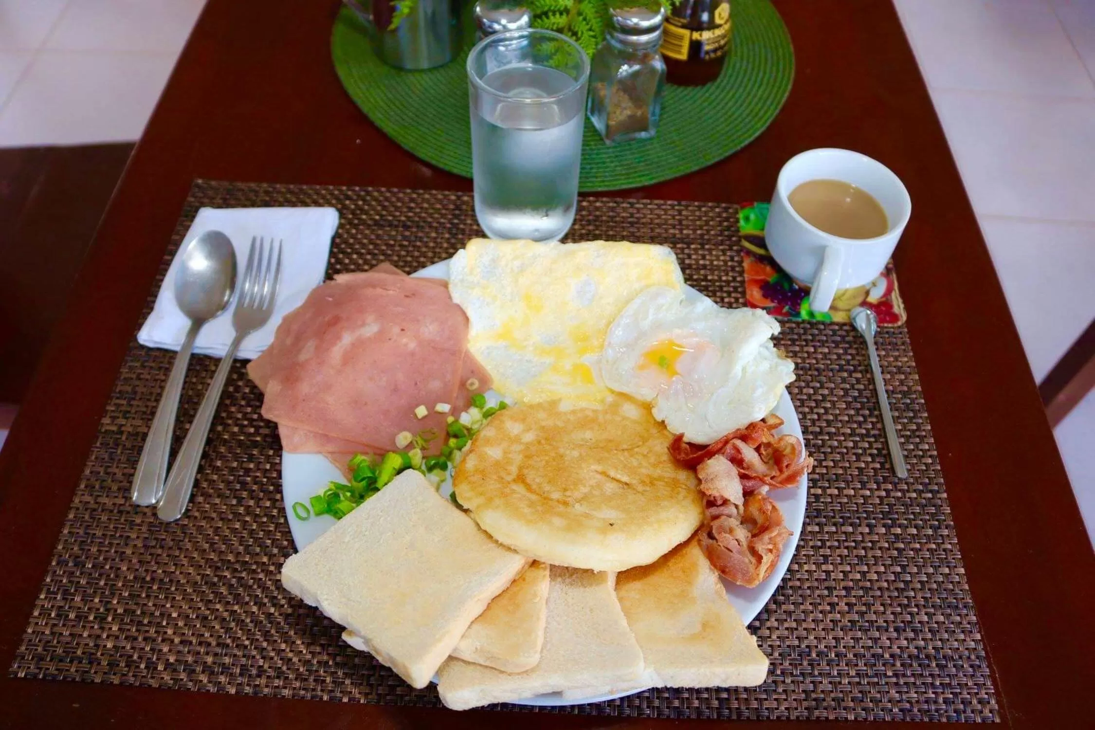 Breakfast in D's Oceanview Beach Resort