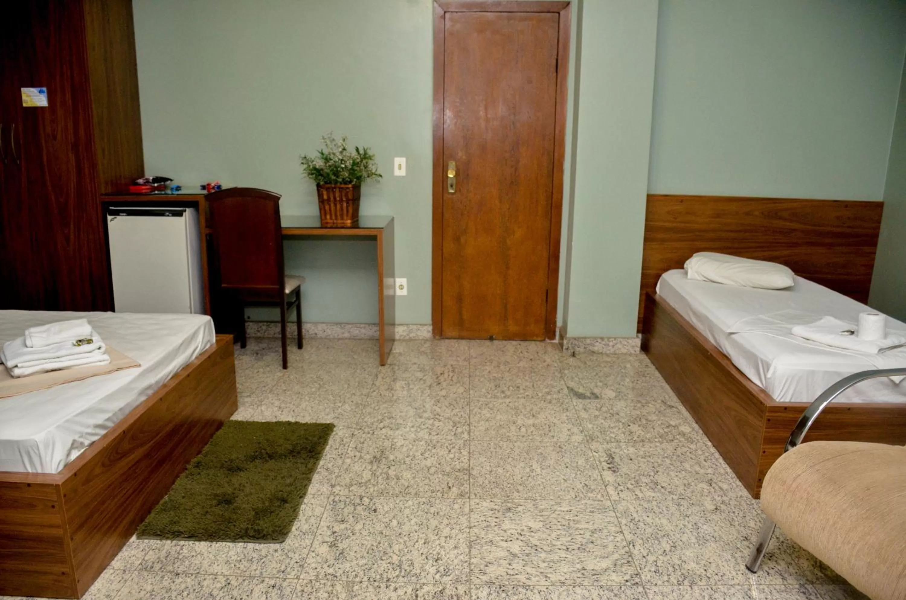 Bed in Riviera Palace Hotel