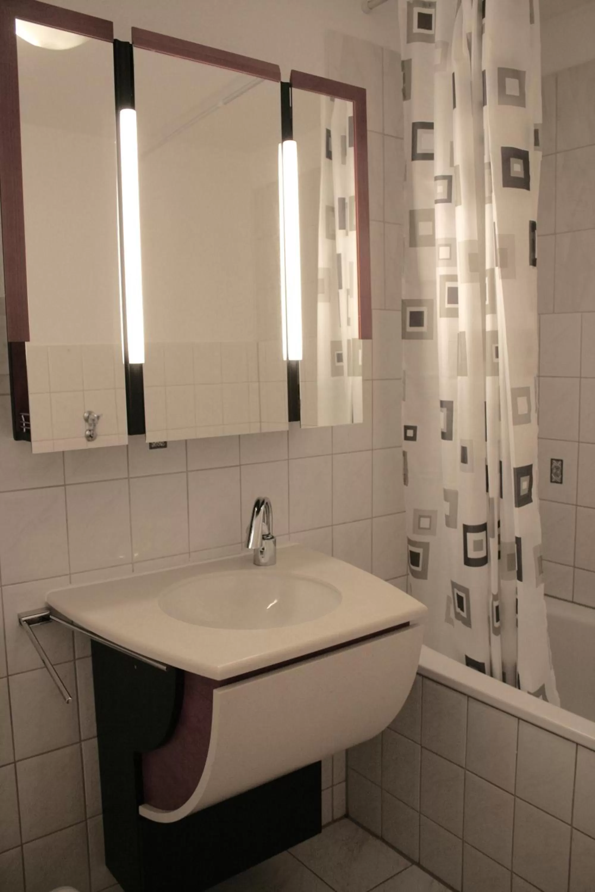 Bathroom in Gästehaus beim Prinz