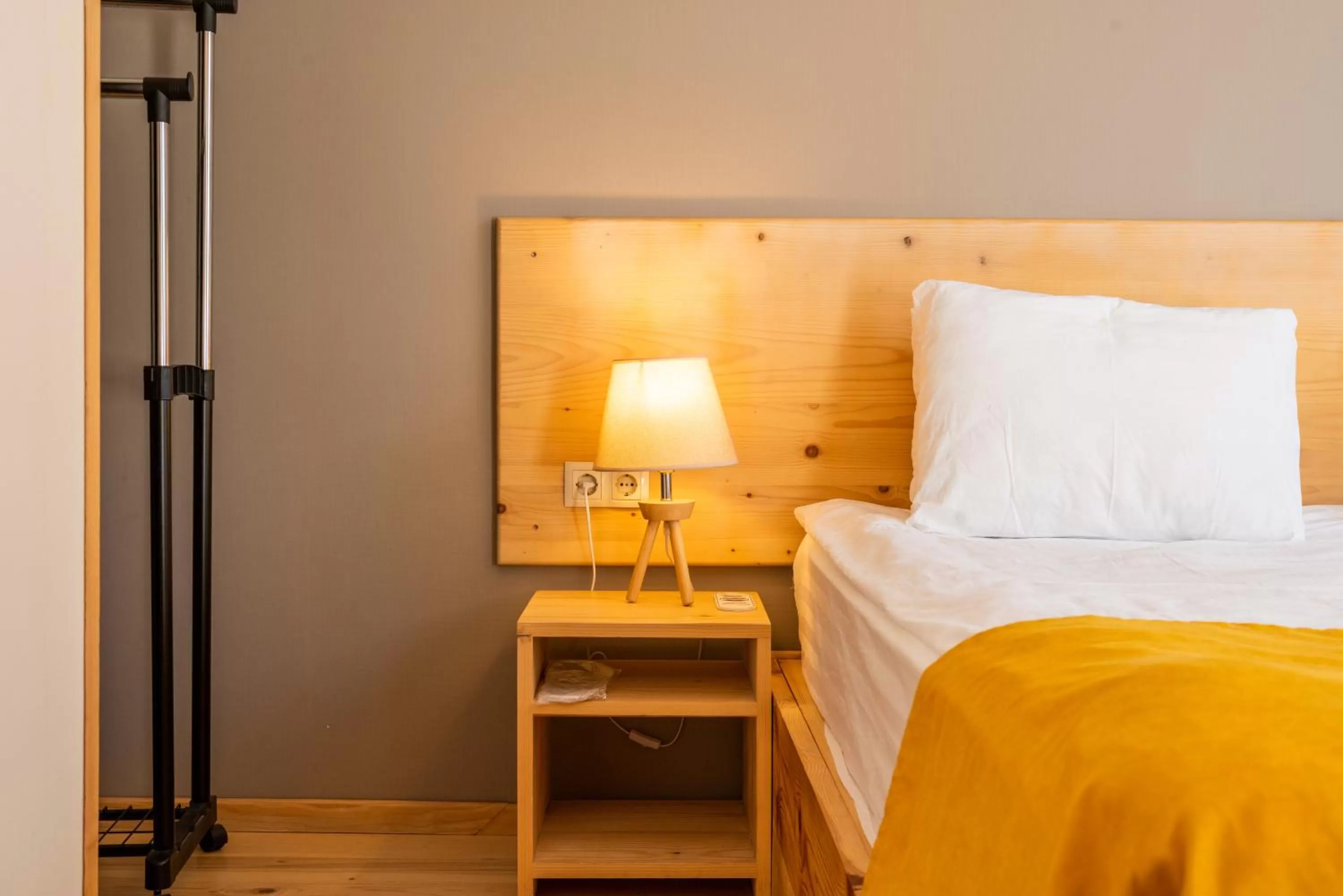 Bed in Hotel Old House Mestia