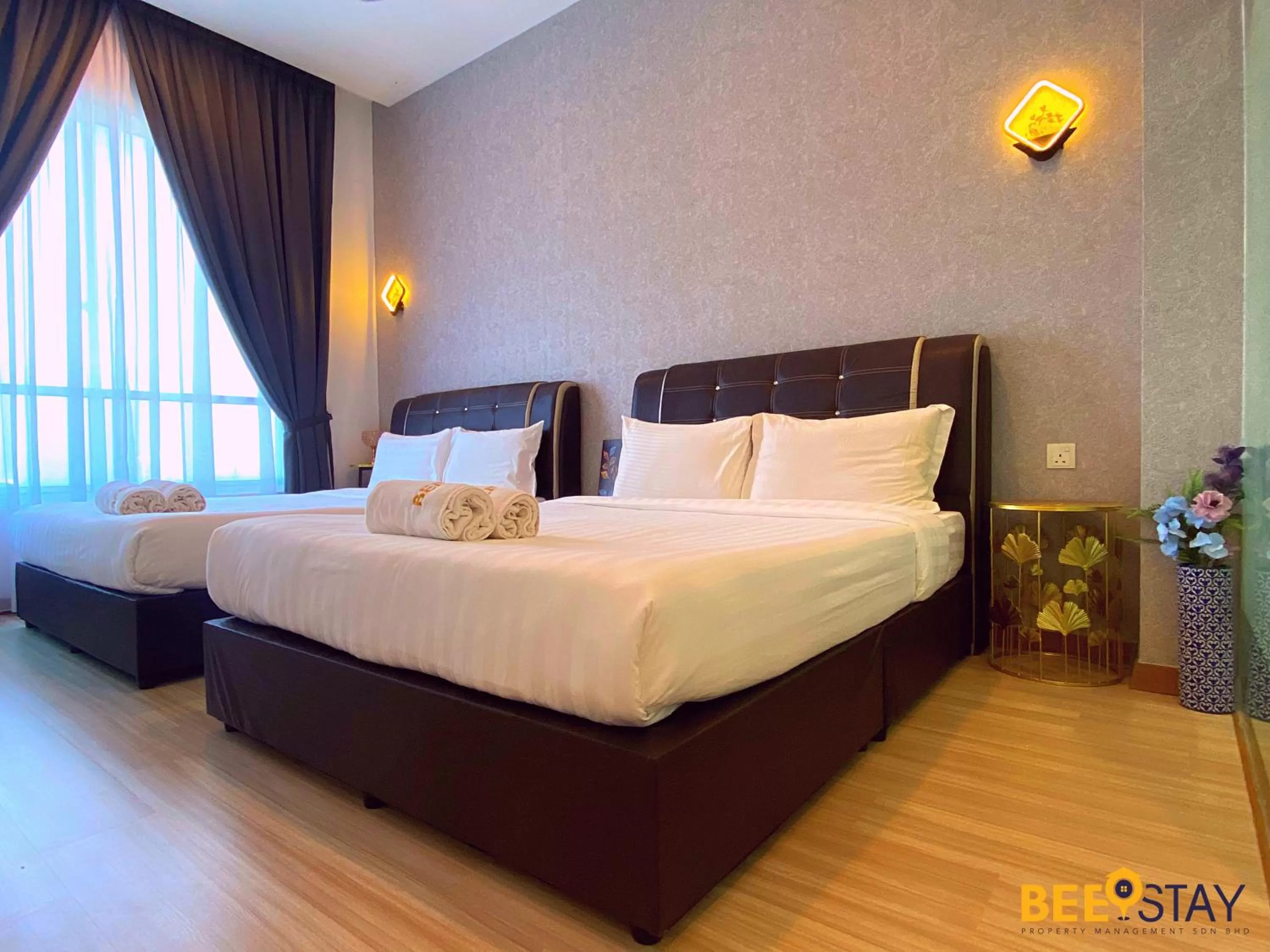 Bed in The Wave Suites Melaka by BEESTAY