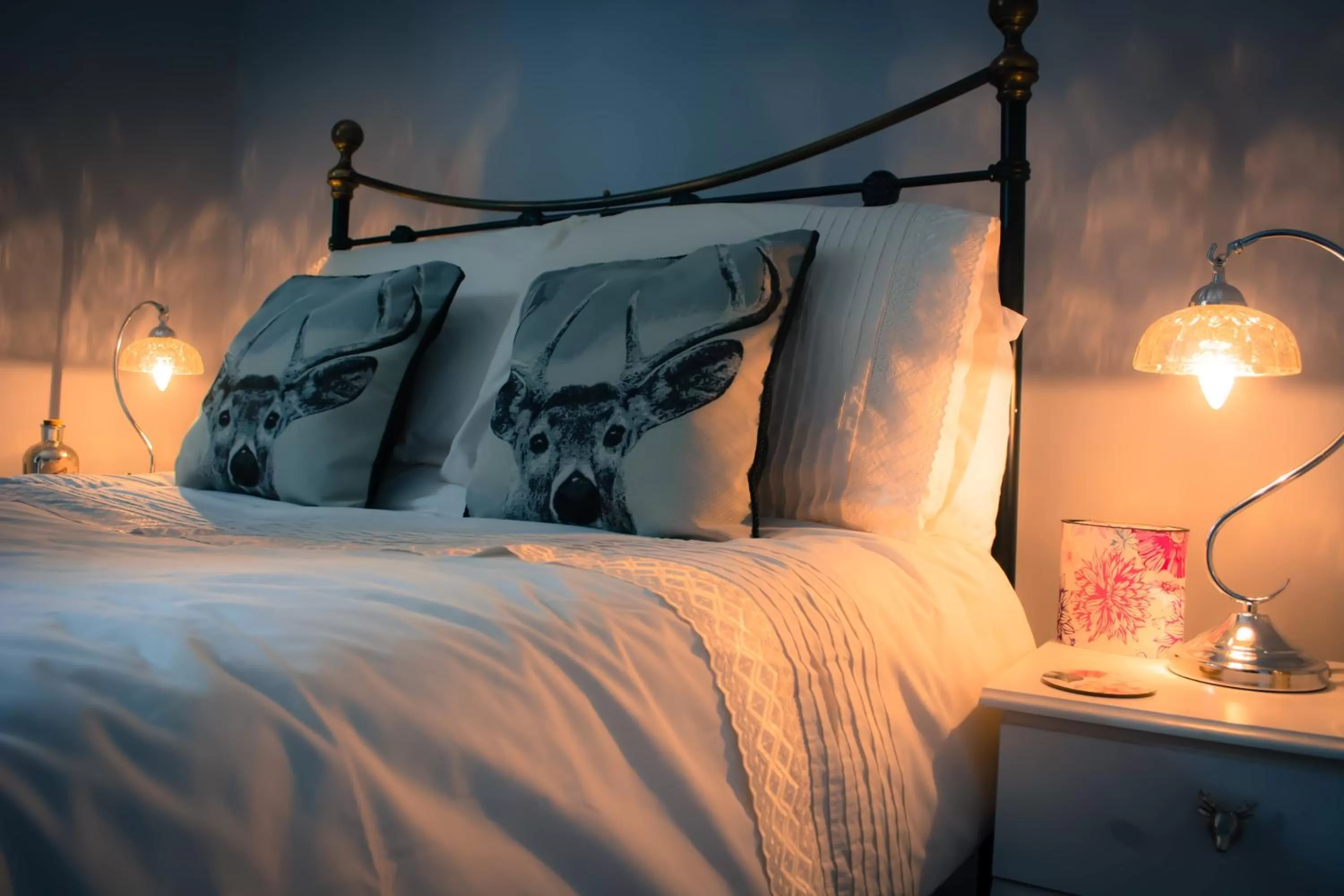 Bed in The Old Down Inn