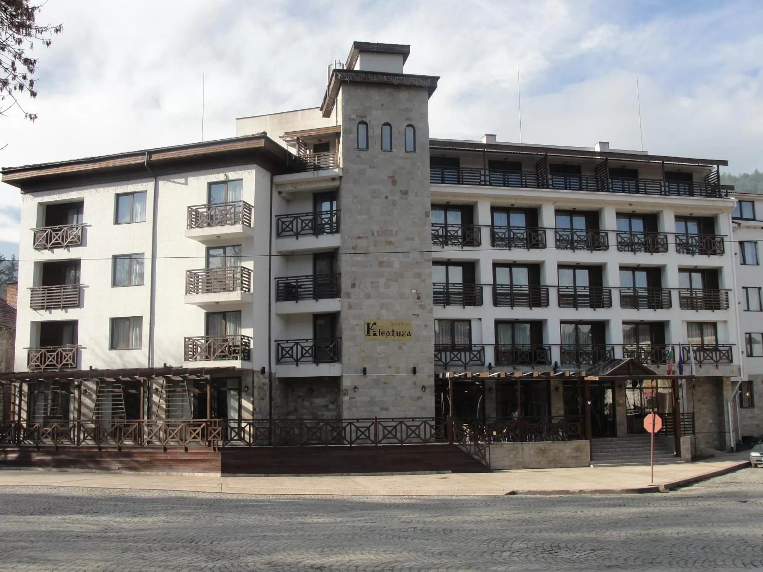 Facade/entrance, Property Building in Spa Hotel Kleptuza