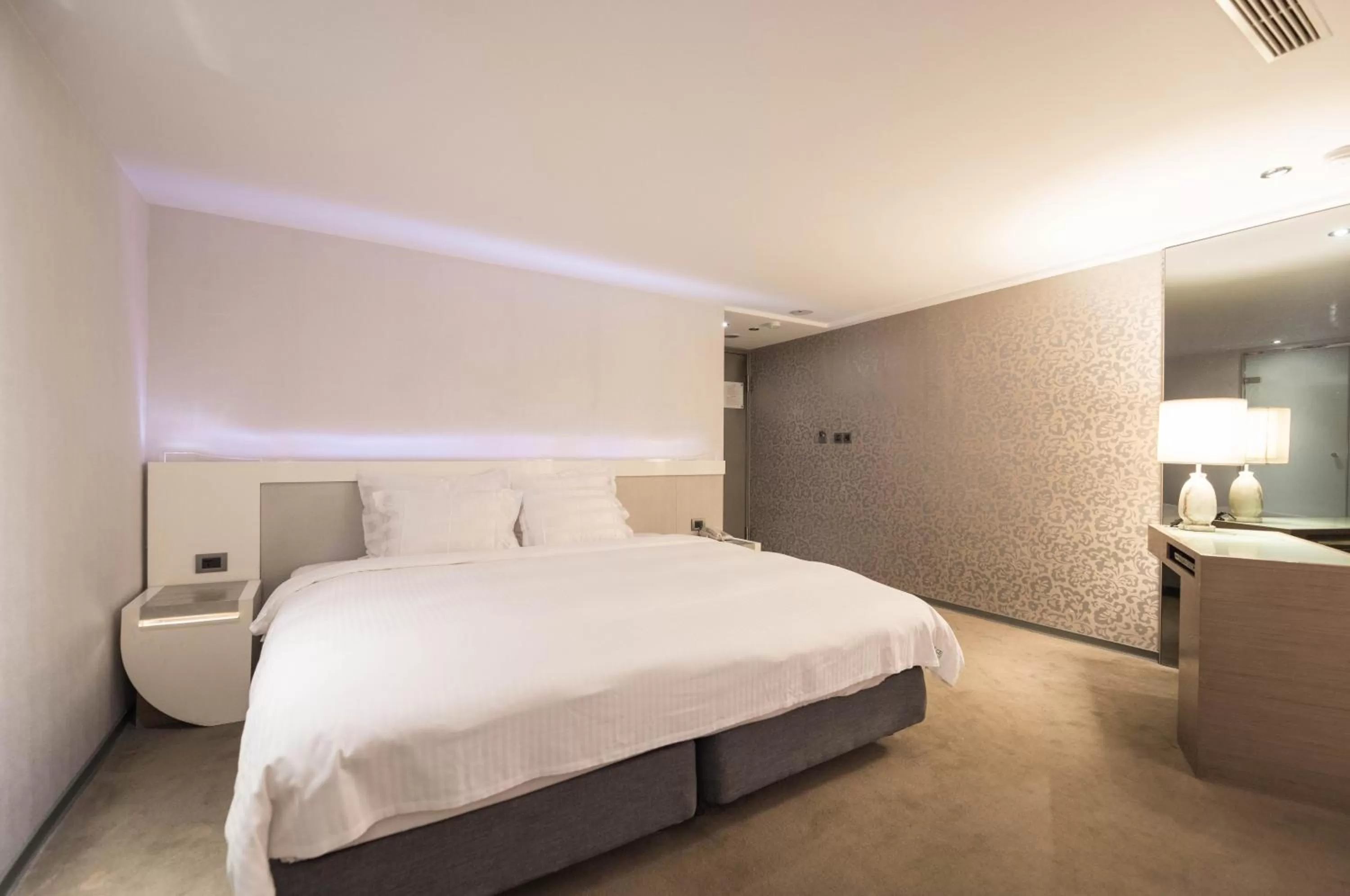 Bed in Saual Keh Hotel