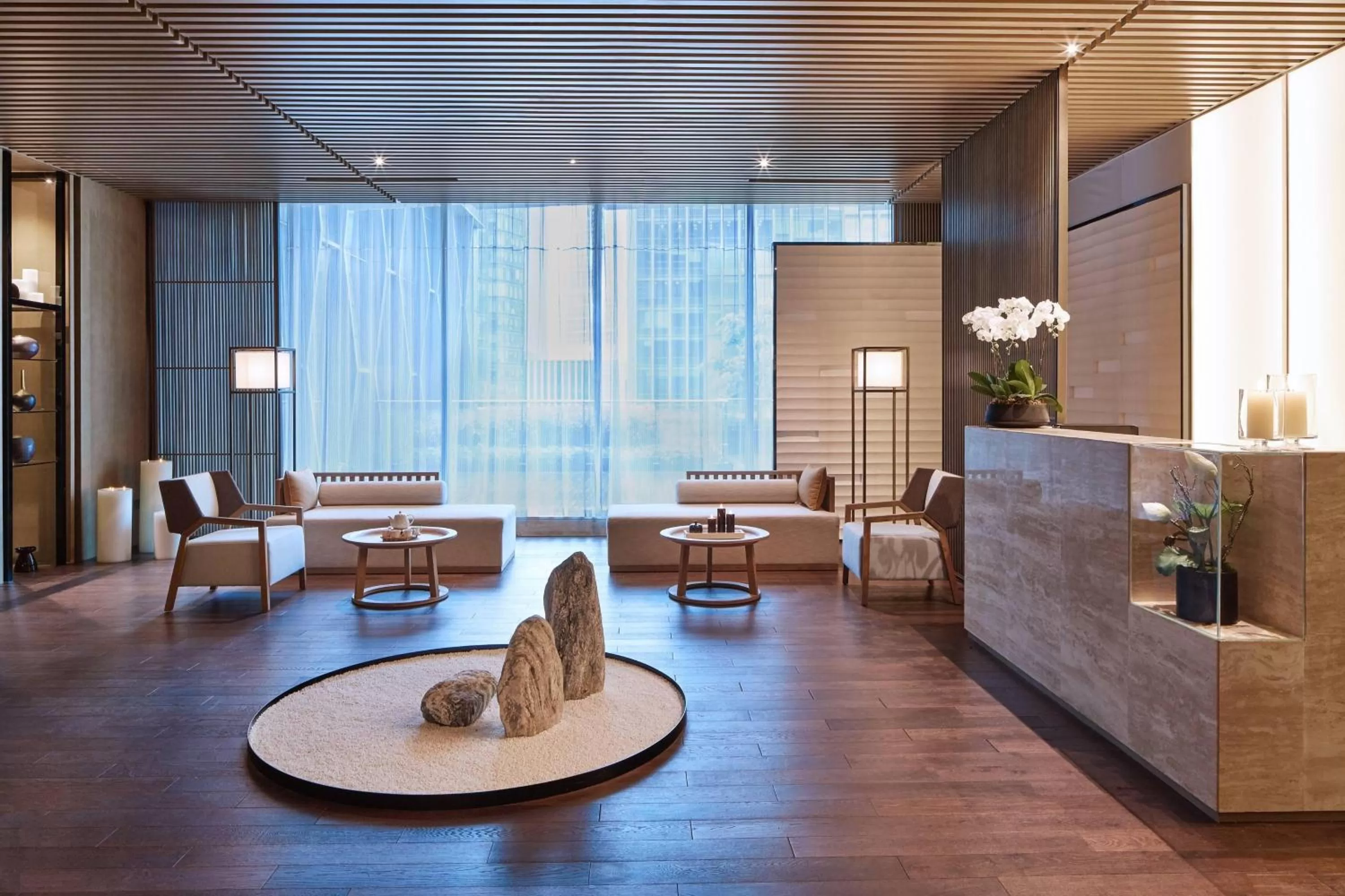 Spa and wellness centre/facilities in Hangzhou Marriott Hotel Qianjiang