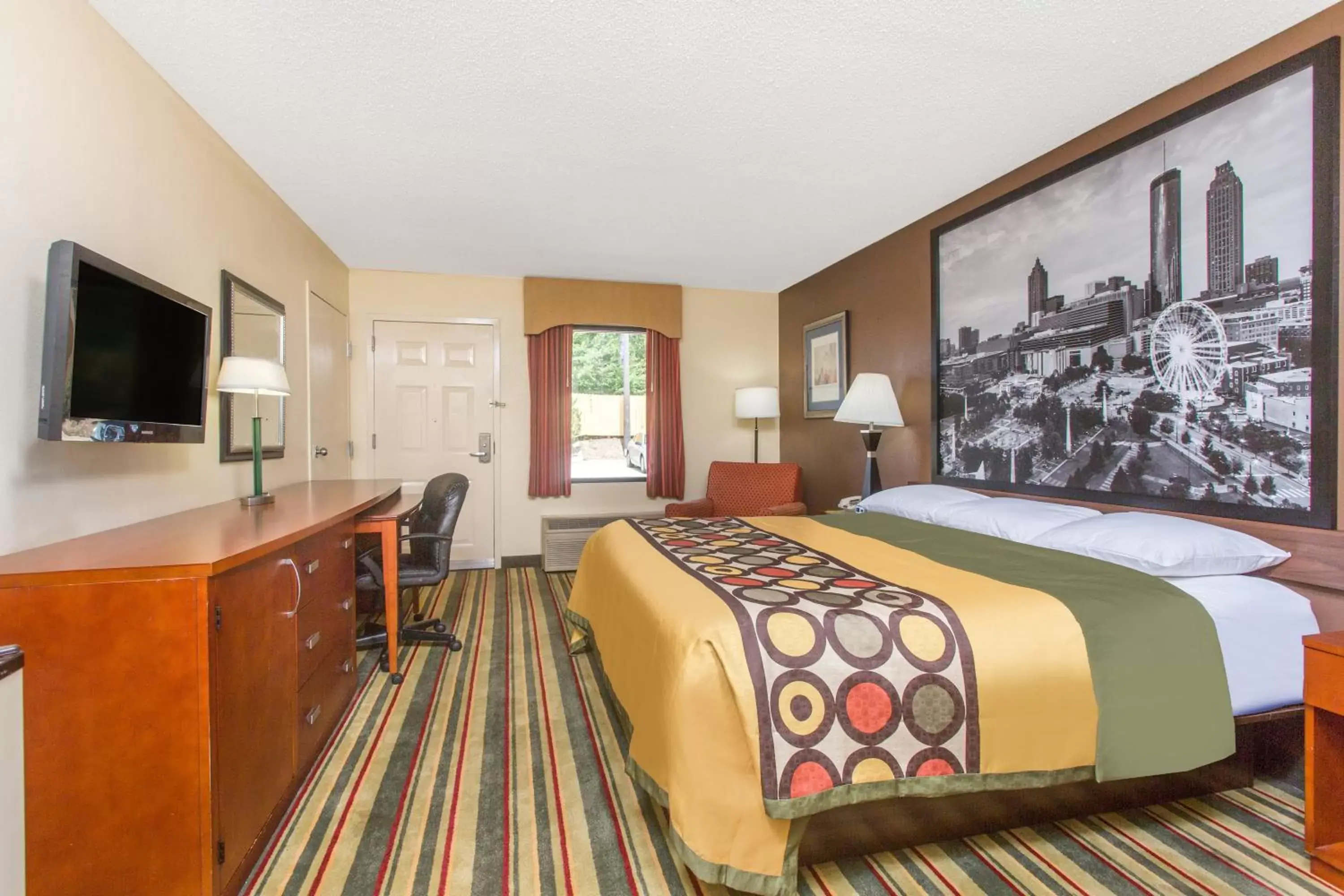 King Room - Non-Smoking in Super 8 by Wyndham Dublin King Room - Non-Smoking in Super 8 by Wyndham Dublin