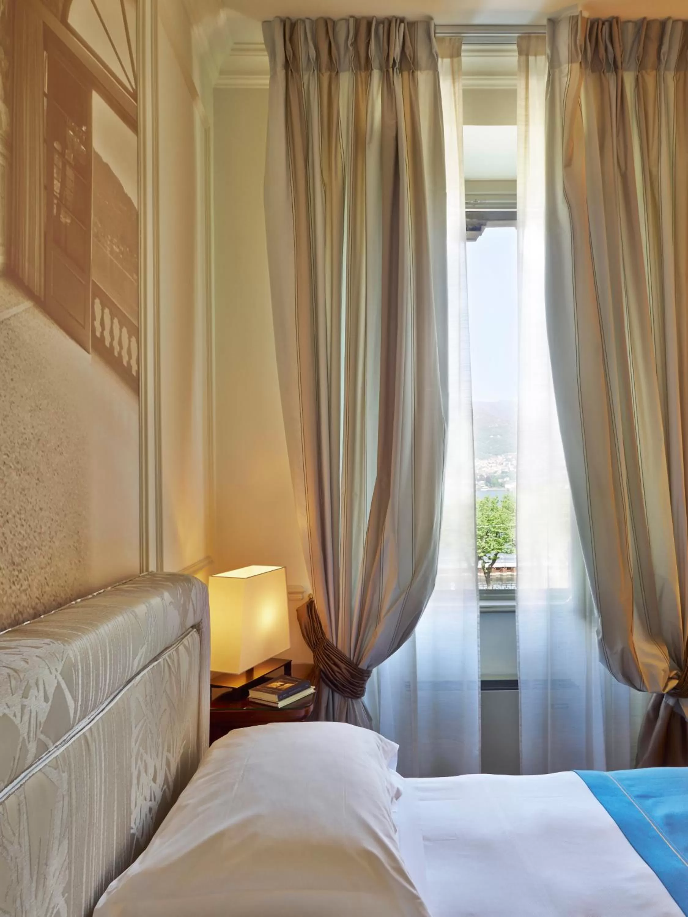 Bedroom, Bed in Albergo Terminus