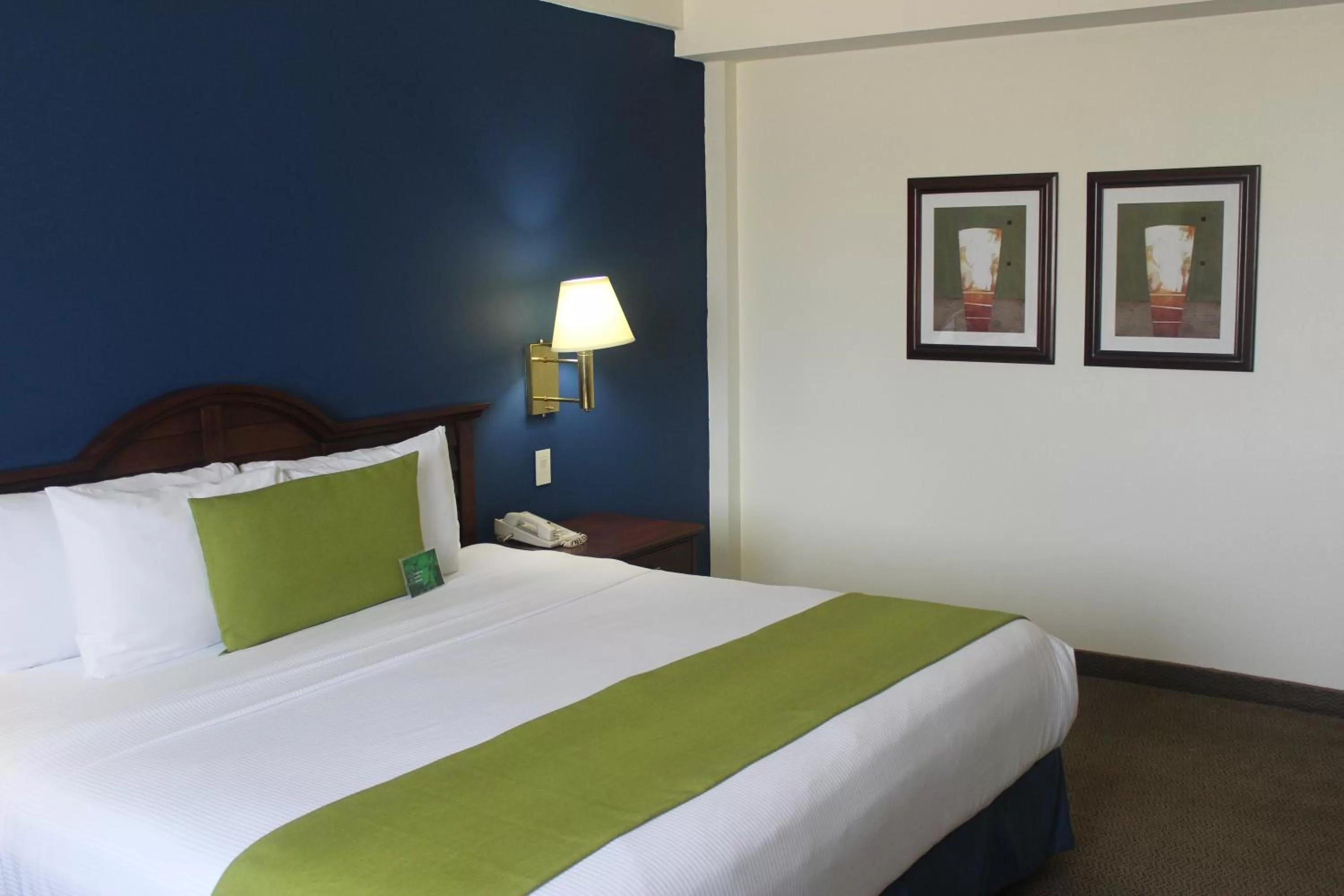 Bed in Best Western PLUS Los Mochis
