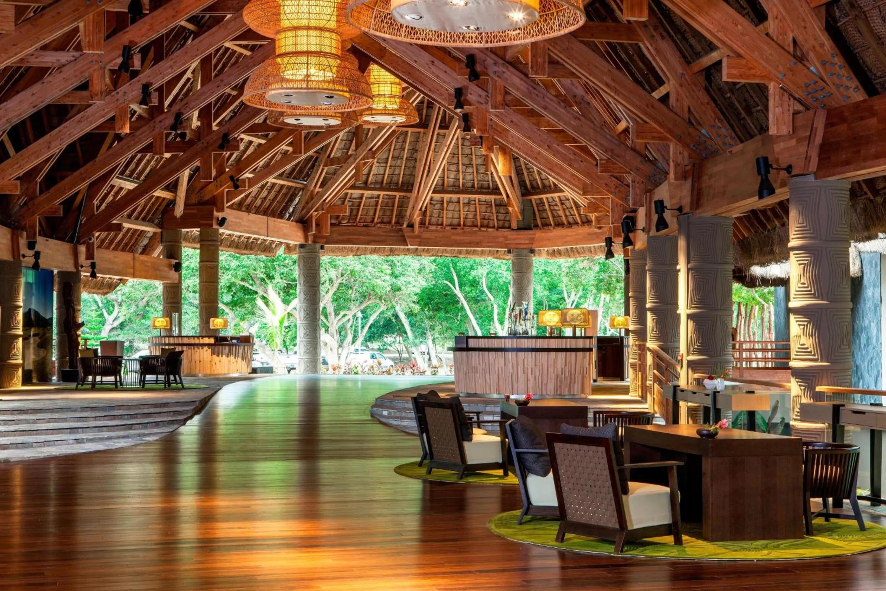 Lobby or reception in Sheraton New Caledonia Deva Spa & Golf Resort