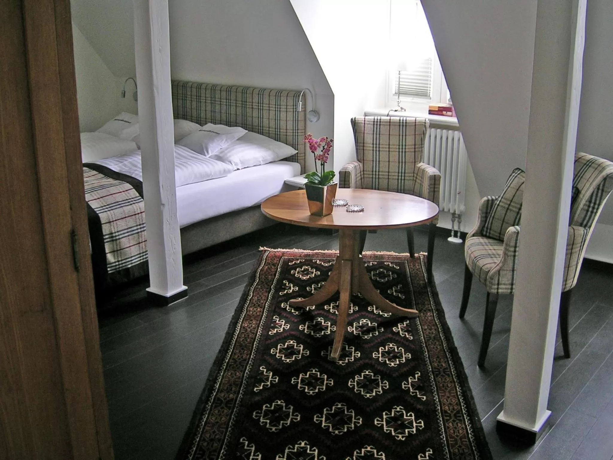 Photo of the whole room, Bed in Hotel & Café KleinerGrünauer