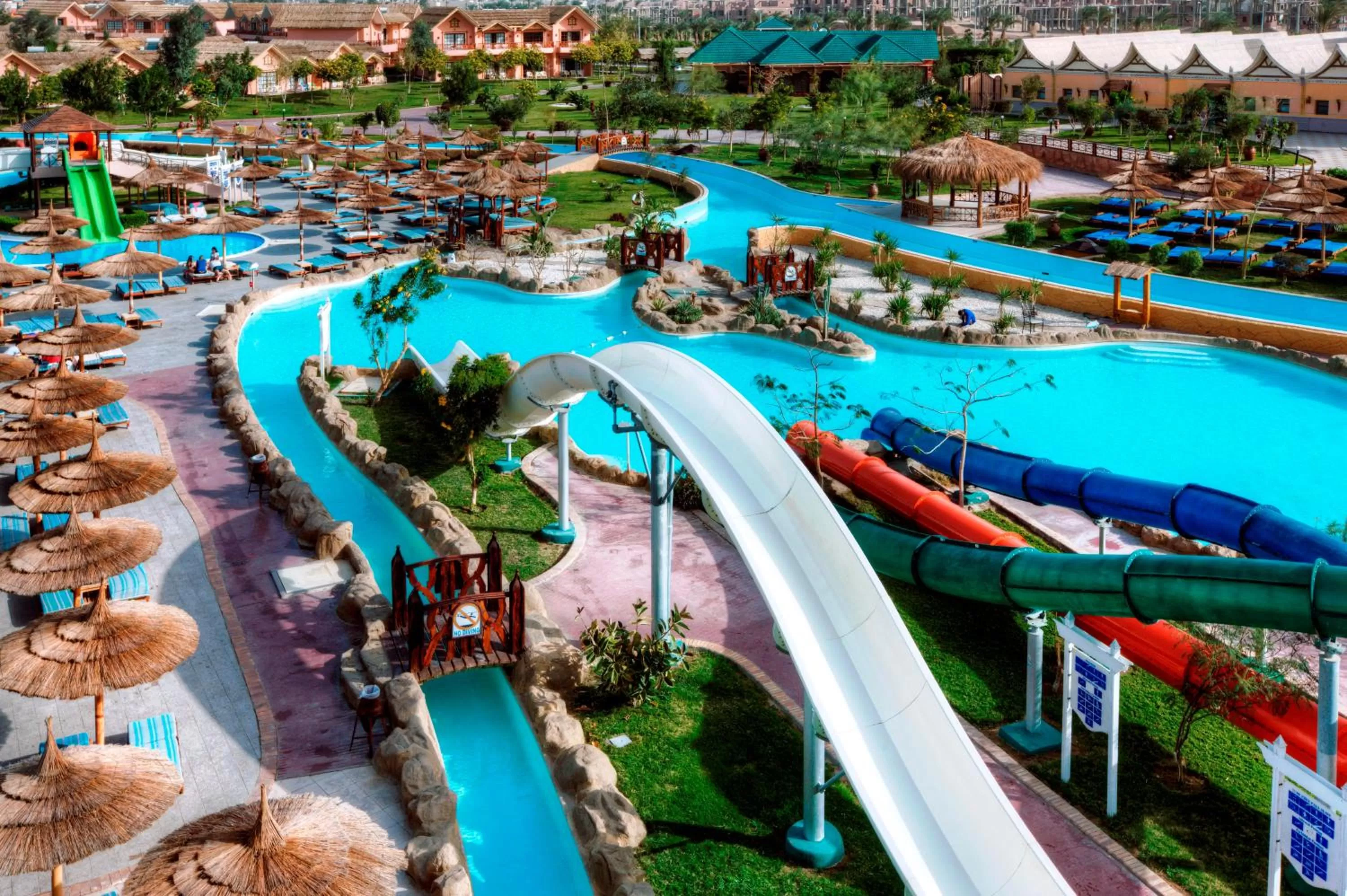 Aqua park in Pickalbatros Jungle Aqua Park - Neverland Hurghada