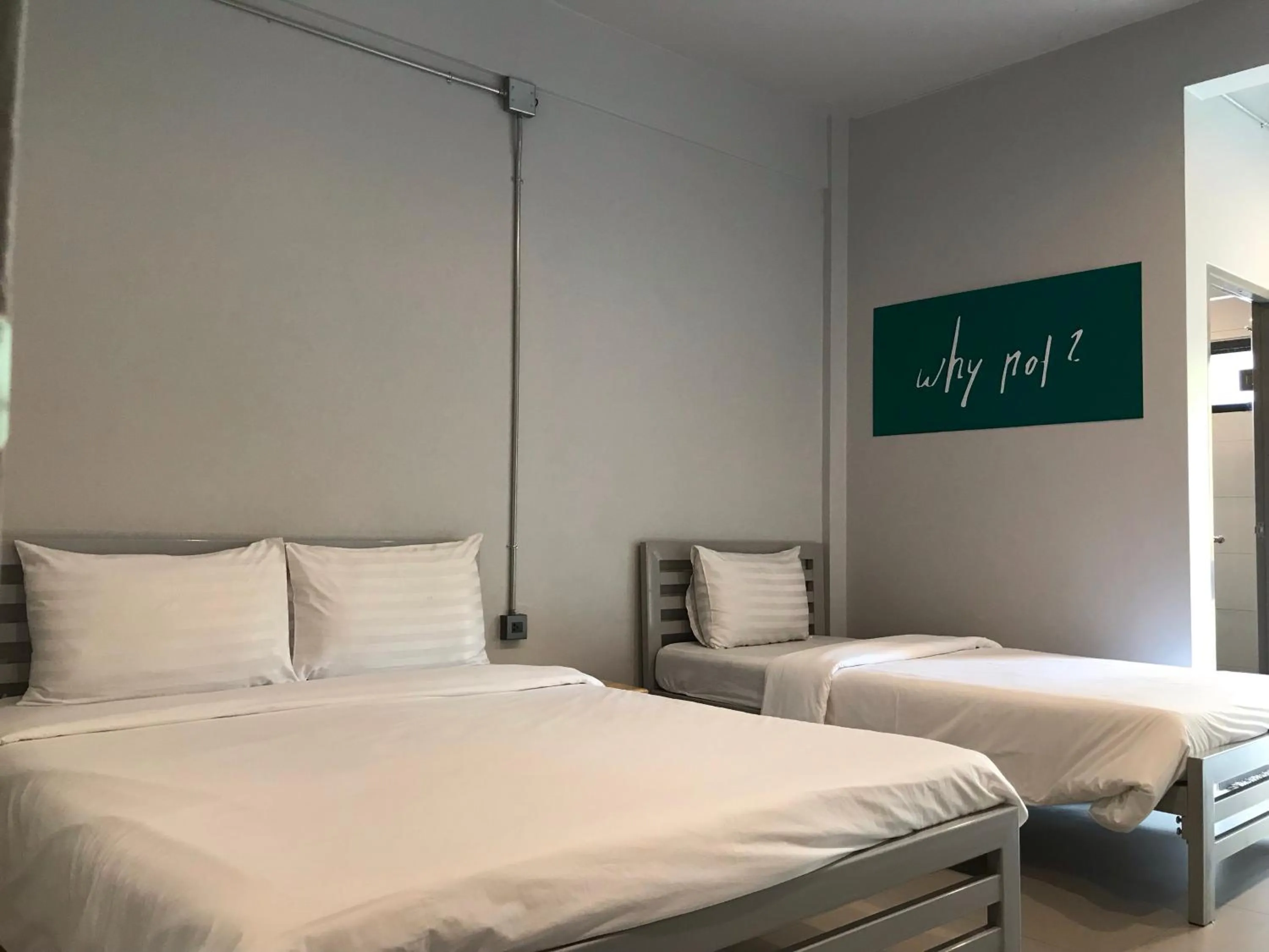 Bed in S1hostel Bangkok