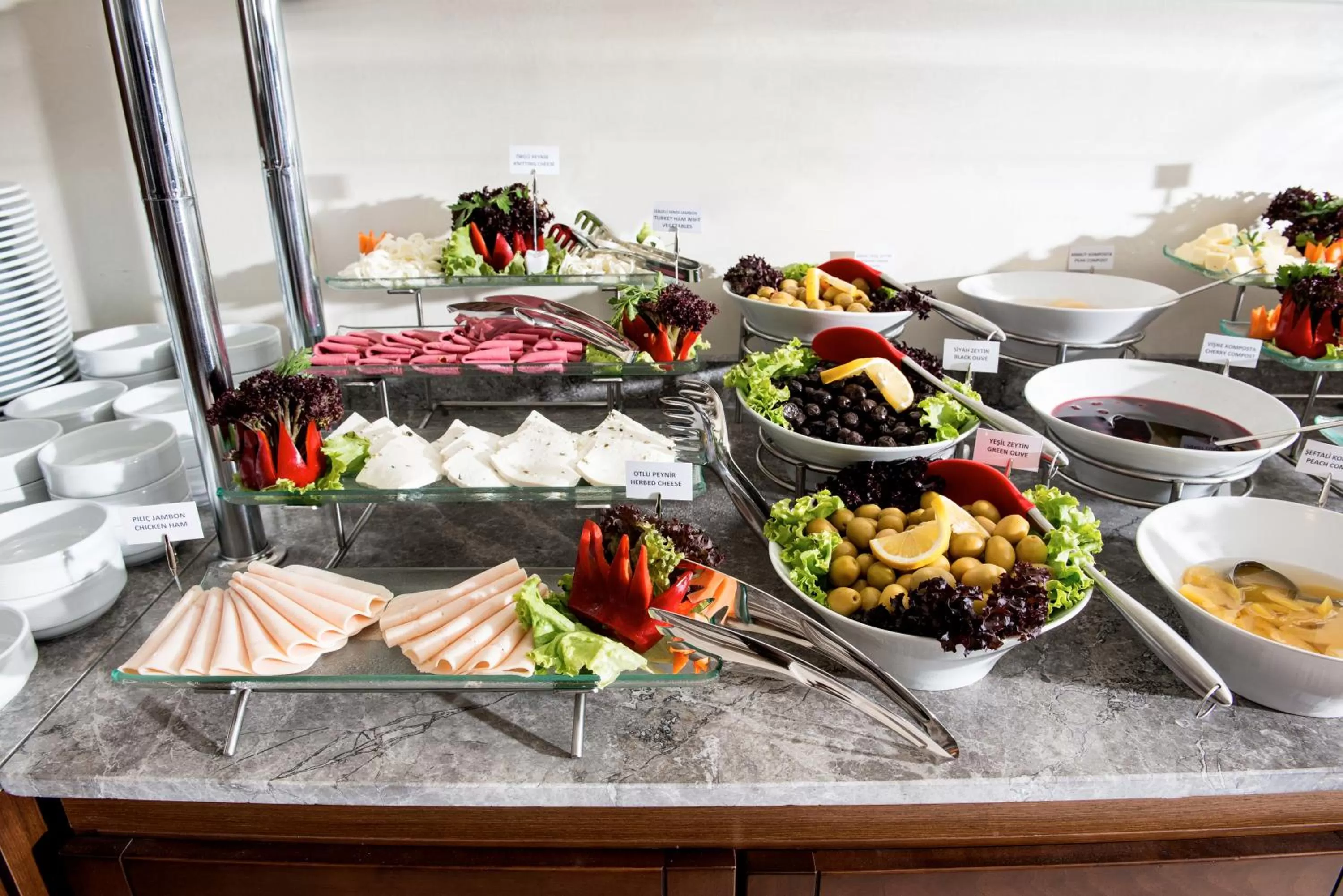 Continental breakfast in Antusa Palace Hotel & Spa