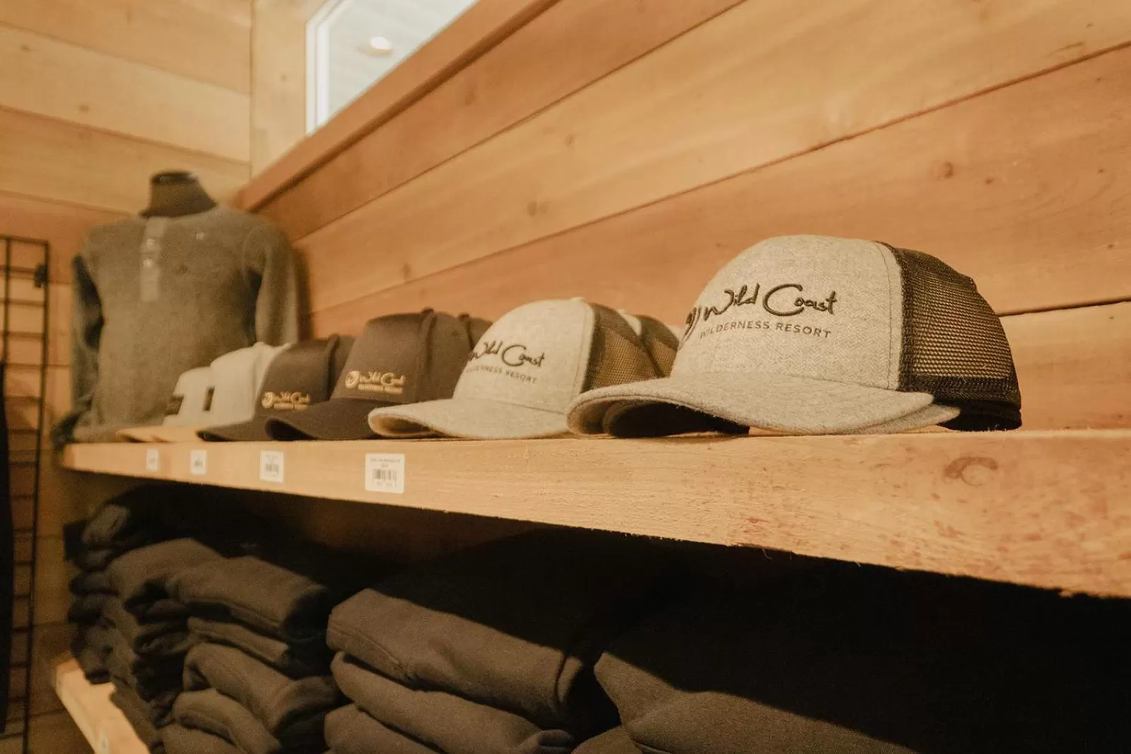 On-site shops in Wild Coast Wilderness Resort